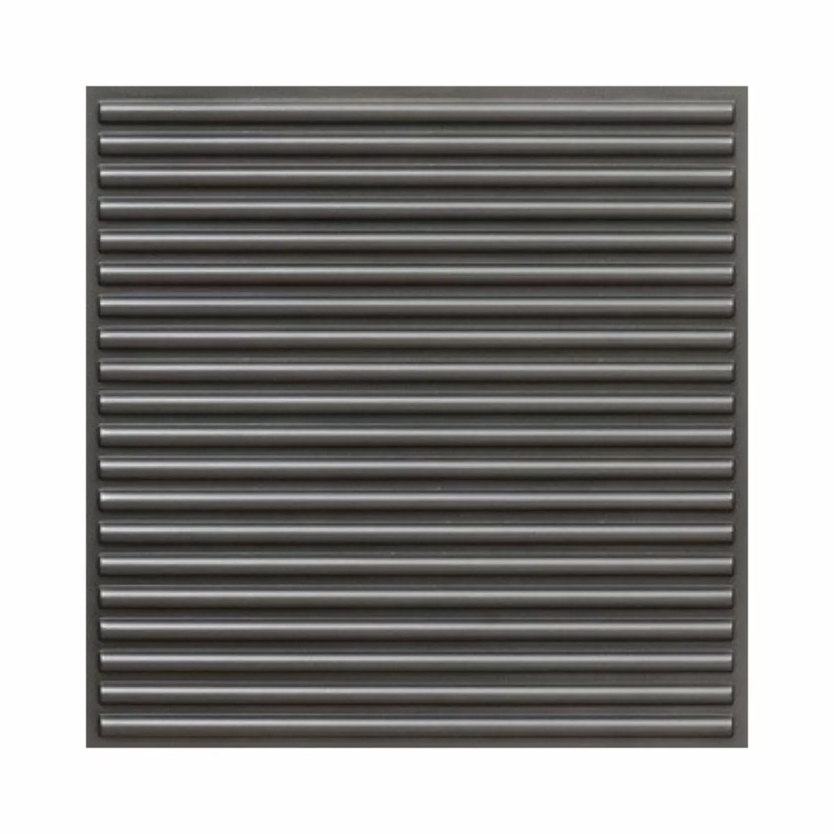 Dekoish Self-Adhesive 3D PVC Wall Panel | E - 9001 Metallic Grey
