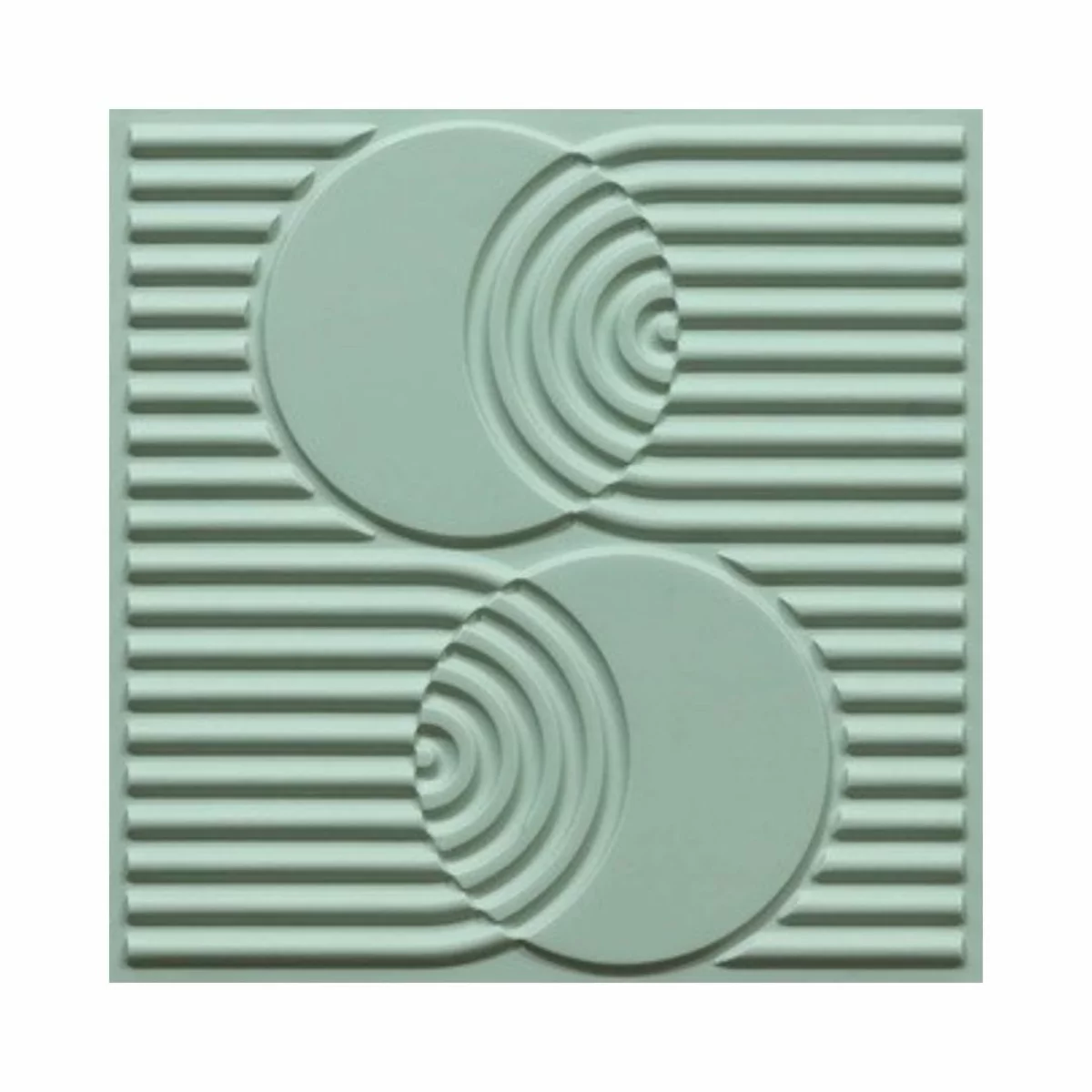 Dekoish Self-Adhesive 3D PVC Wall Panel | E - 9006 Edge Water