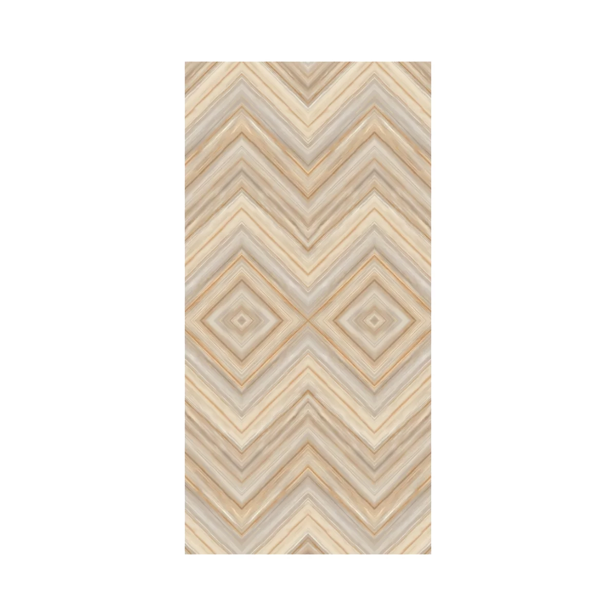 Bookmatch 1 MM Marble & Stone Glossy Finish Laminates (Mica/Sunmica) | Amber Waves - DG221