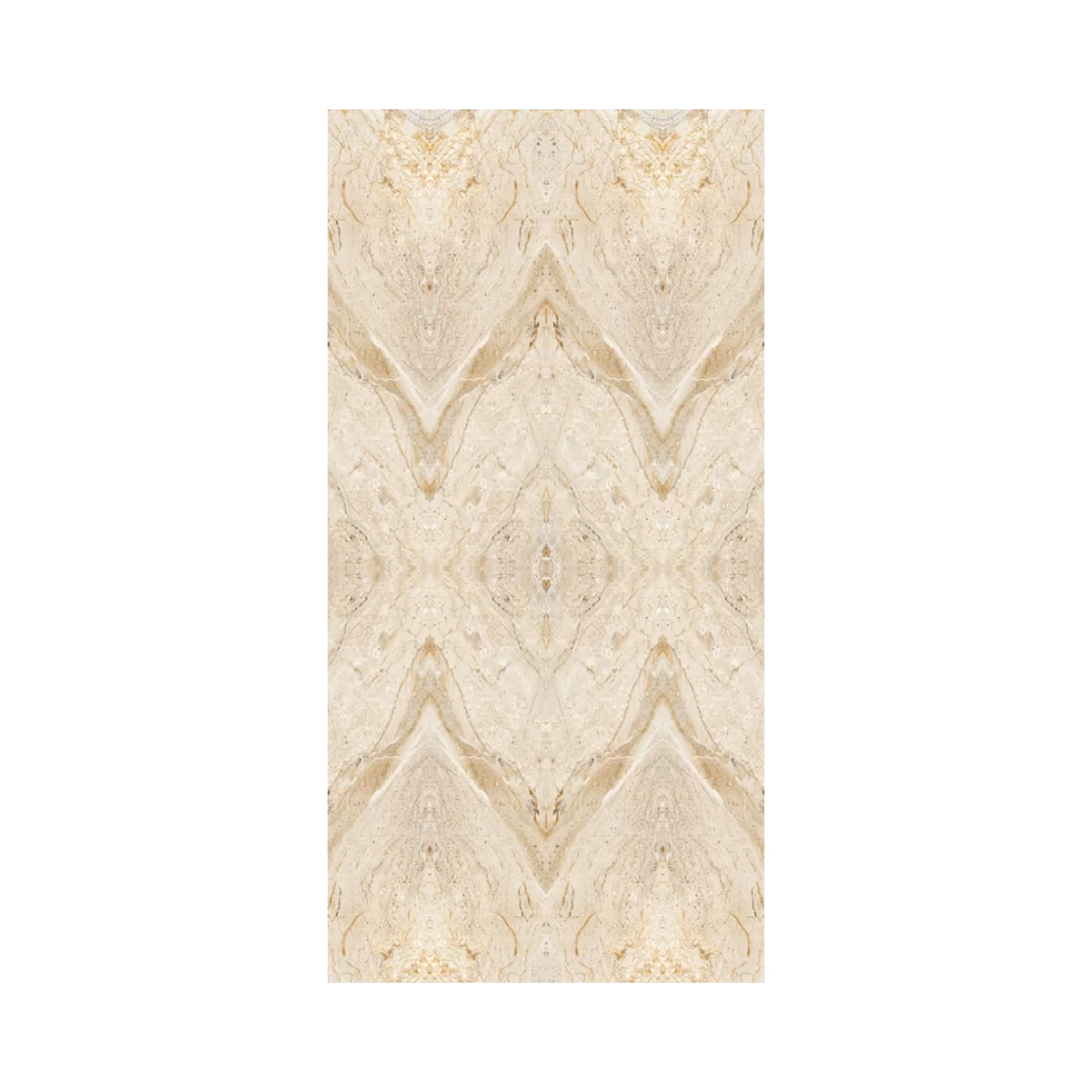 Bookmatch 1 MM Marble & Stone Glossy Finish Laminates (Mica/Sunmica) | Golden Veli - DG220