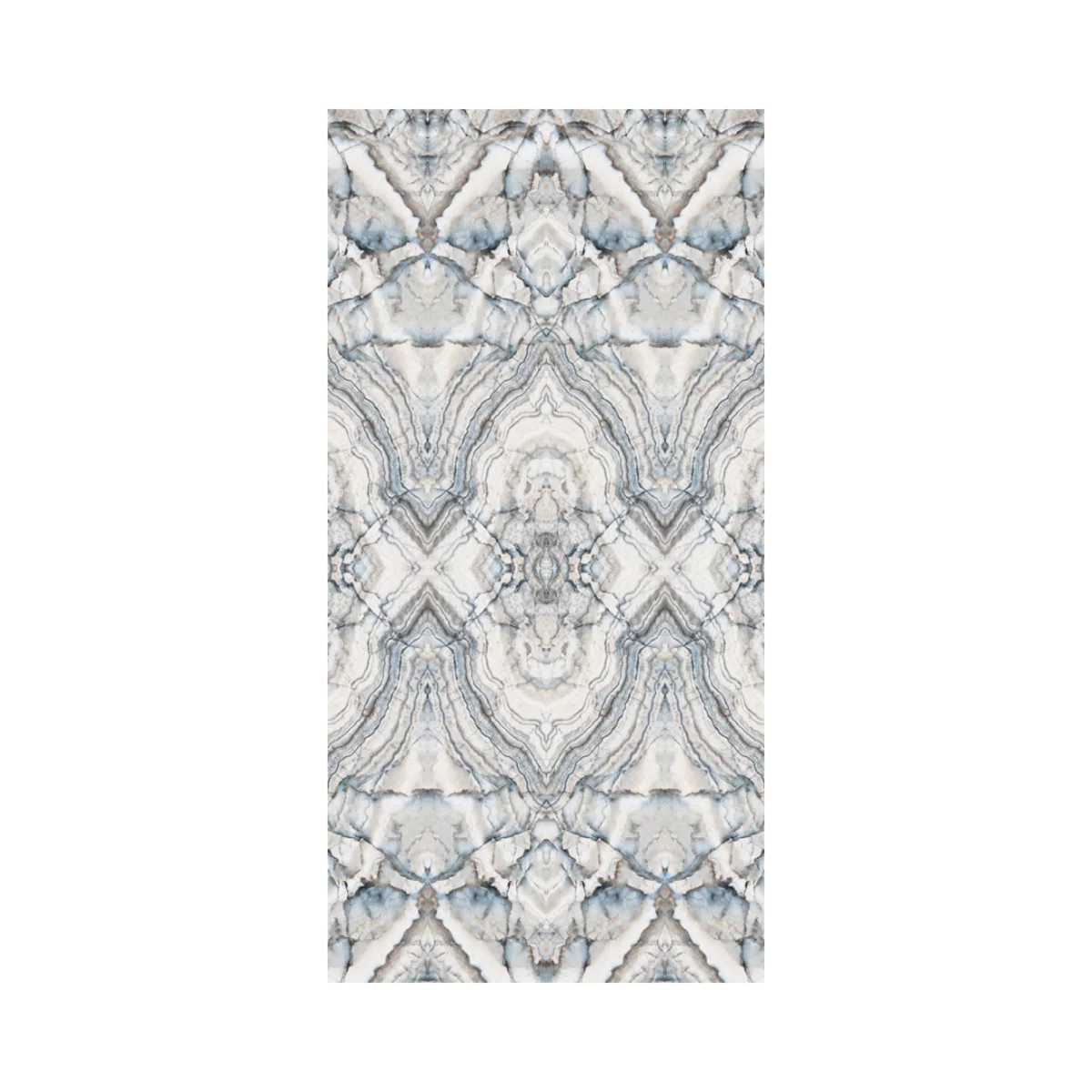 Bookmatch 1 MM Marble & Stone Glossy Finish Laminates (Mica/Sunmica) | Regal Reflection - DG219
