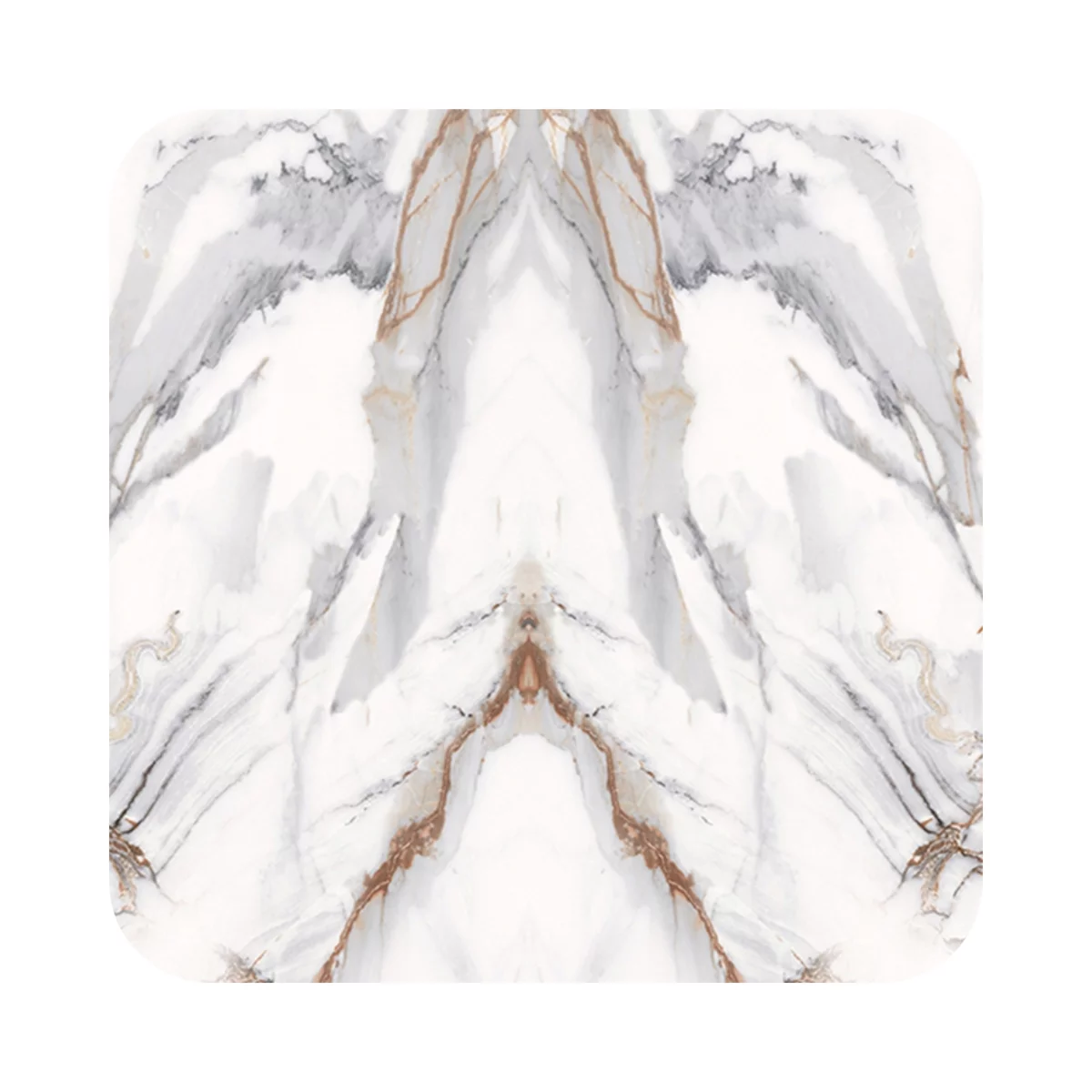 Bookmatch 1 MM Marble & Stone Glossy Finish Laminates (Mica/Sunmica) | Harmonic Horizon - DG216