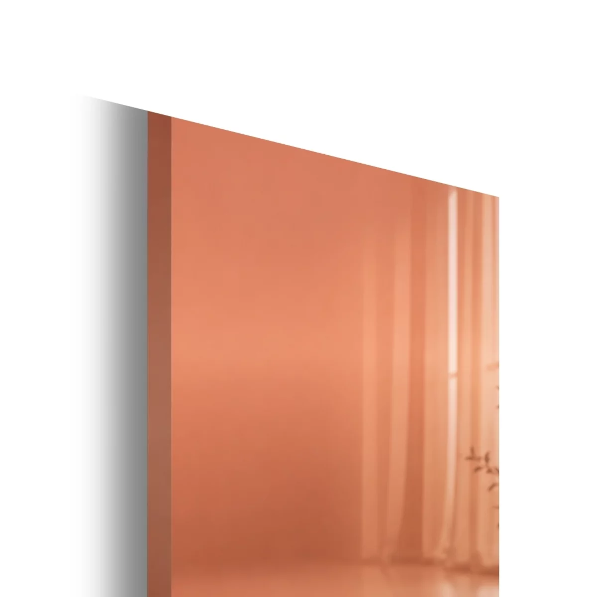 Acrillo by Frikly 1.5 MM Self Adhesive Mirror Acrylic laminates (Mica/Sunmica) -  SA COPPER MIRROR