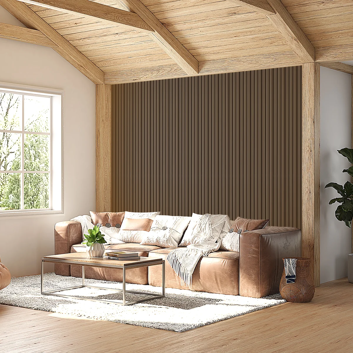 Uniclad Marco Polo Vol 1 Louvers Panels/Planks 9.5 Feet * 5 Inch - MP 012
