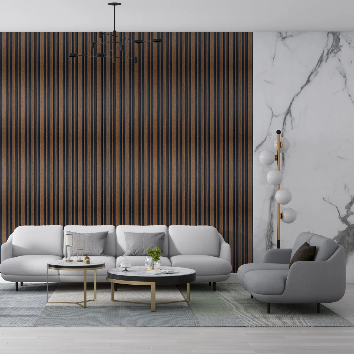 Uniclad Marco Polo Vol 2 Louvers Panels/Planks 9.5 feet * 5 inch - PMP 022
