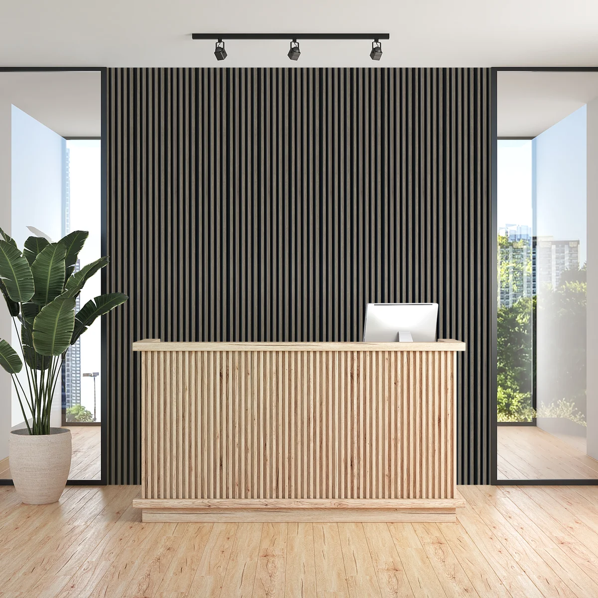 Uniclad Marco Polo Vol 1 Louvers Panels/Planks 9.5 Feet * 5 Inch - MP 052