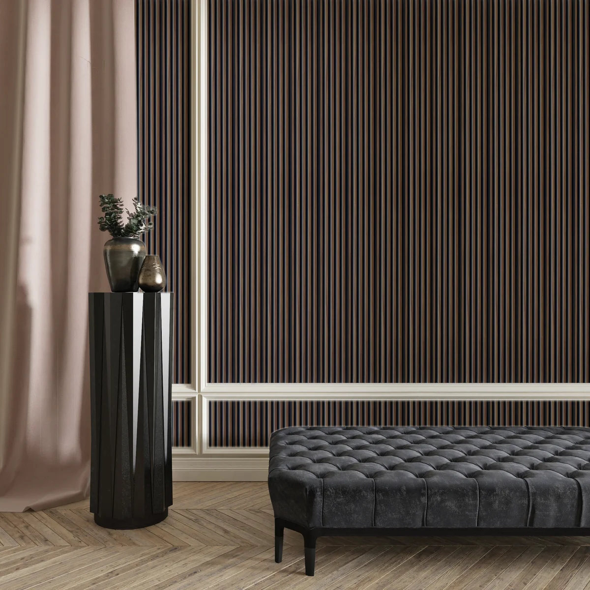 Uniclad Marco Polo Vol 1 Louvers Panels/Planks 9.5 Feet * 5 Inch - MP 053