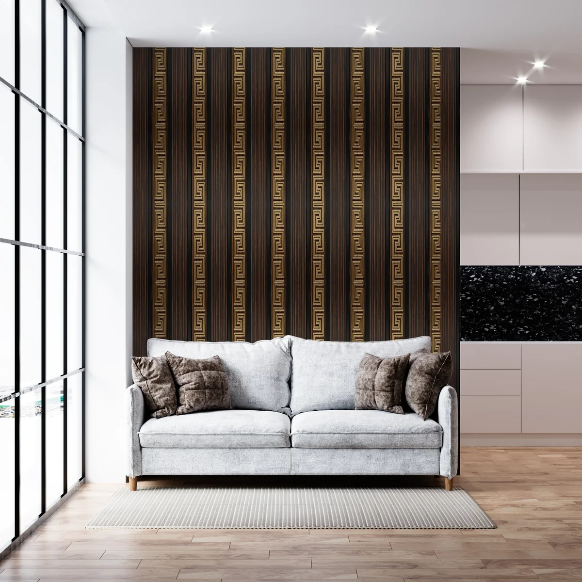 Uniclad Marco Polo Vol 2 Louvers Panels/Planks 9.5 feet * 5 inch - PMP 074