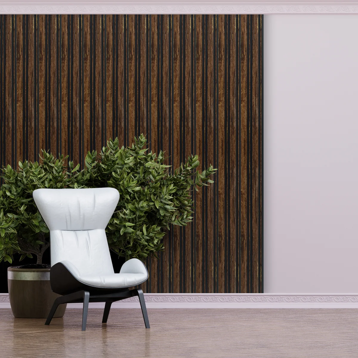 Genoa Manore Louvers Panel/Planks 8 Feet * 5 Inch - GN 331