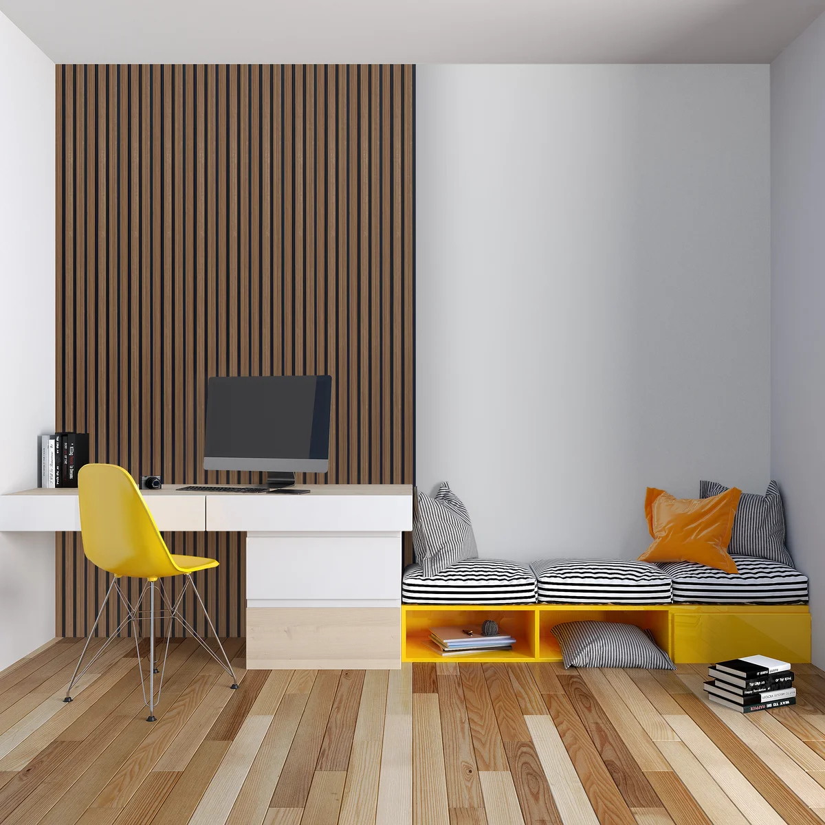 Vivre Decorative Louvers Panel/Planks 8 Feet * 5 Inch - VL 10
