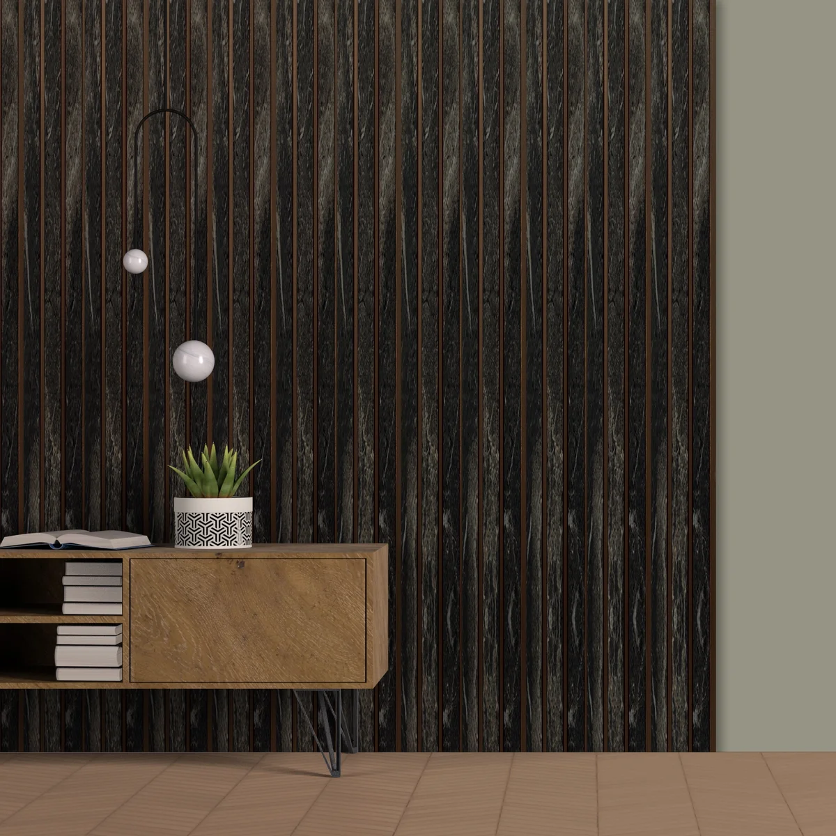 Vivre Decorative Louvers Panel/Planks 8 Feet * 5 Inch - VL 16