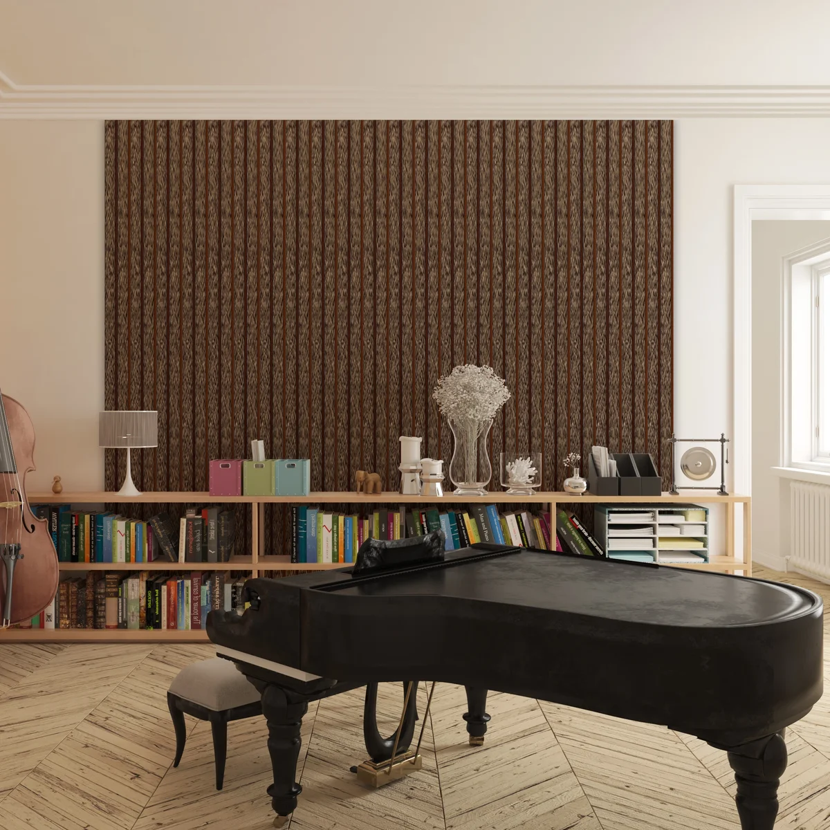 Vivre Decorative Louvers Panel/Planks 8 Feet * 5 Inch - VL 20