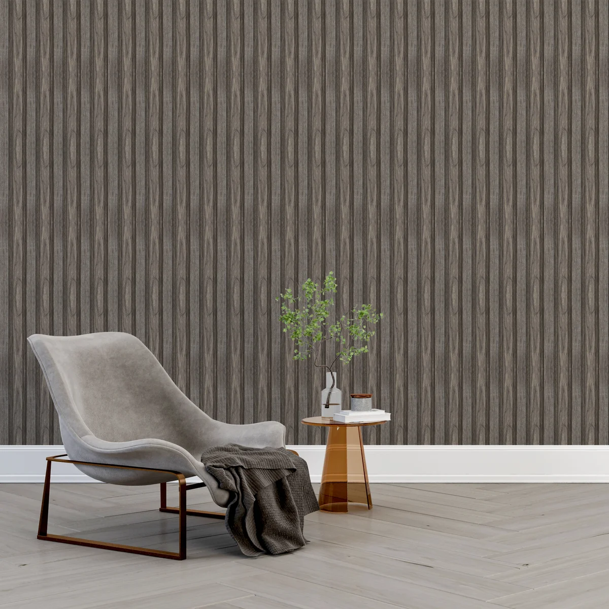 Treelam Wallon Project X Louvers Panel/Planks 9.5 Feet * 5 Inch - WL 3411