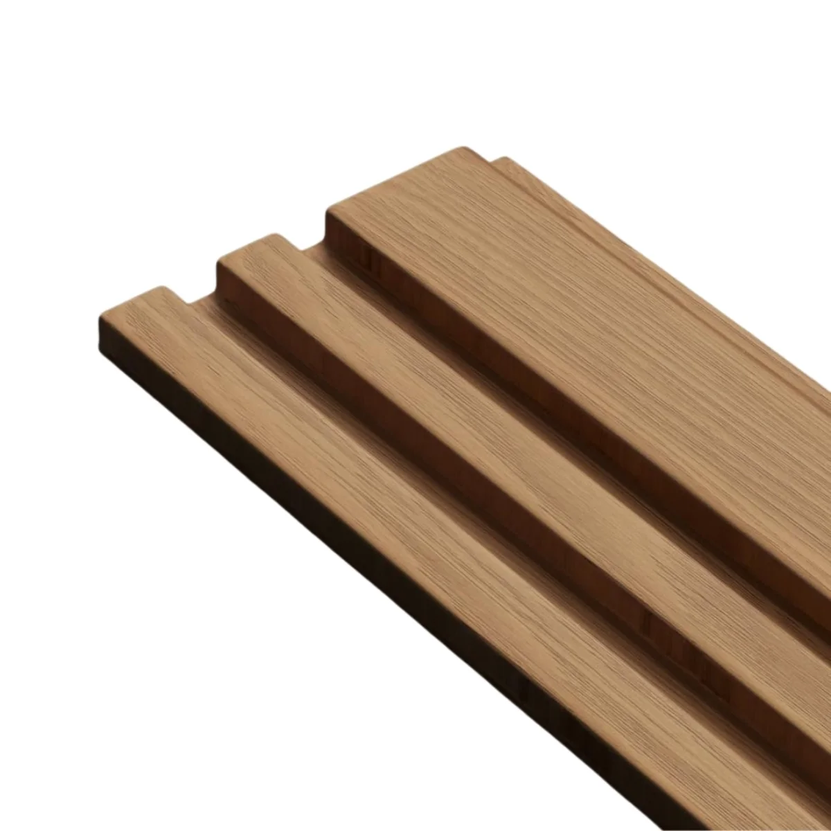 Wooden Fluted Louvers Panel/Planks 9.5 Feet * 5 Inch - FL 3419