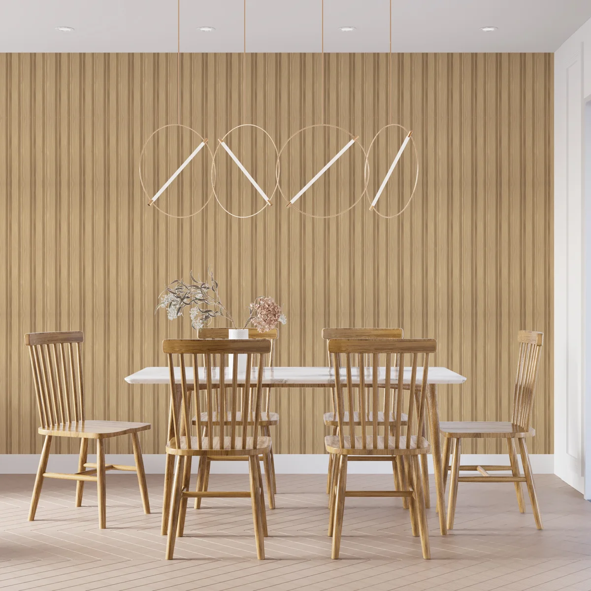 Treelam Wallon Project X Louvers Panel/Planks 9.5 Feet * 5 Inch - WL 3424