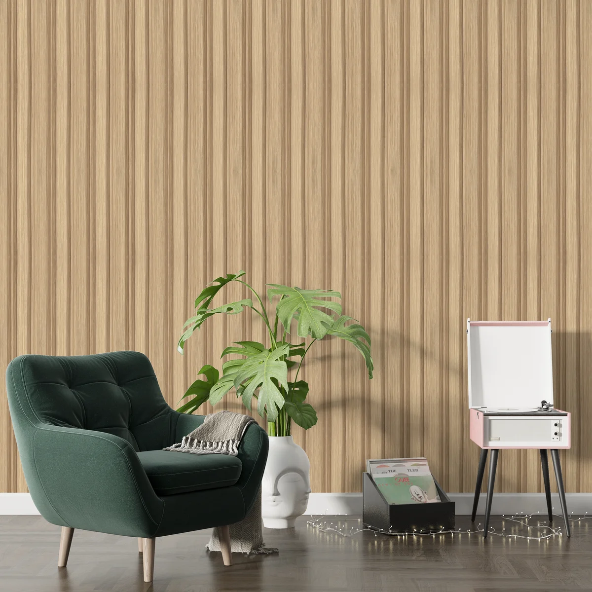 Treelam Wallon Project X Louvers Panel/Planks 9.5 Feet * 5 Inch - WL 3425