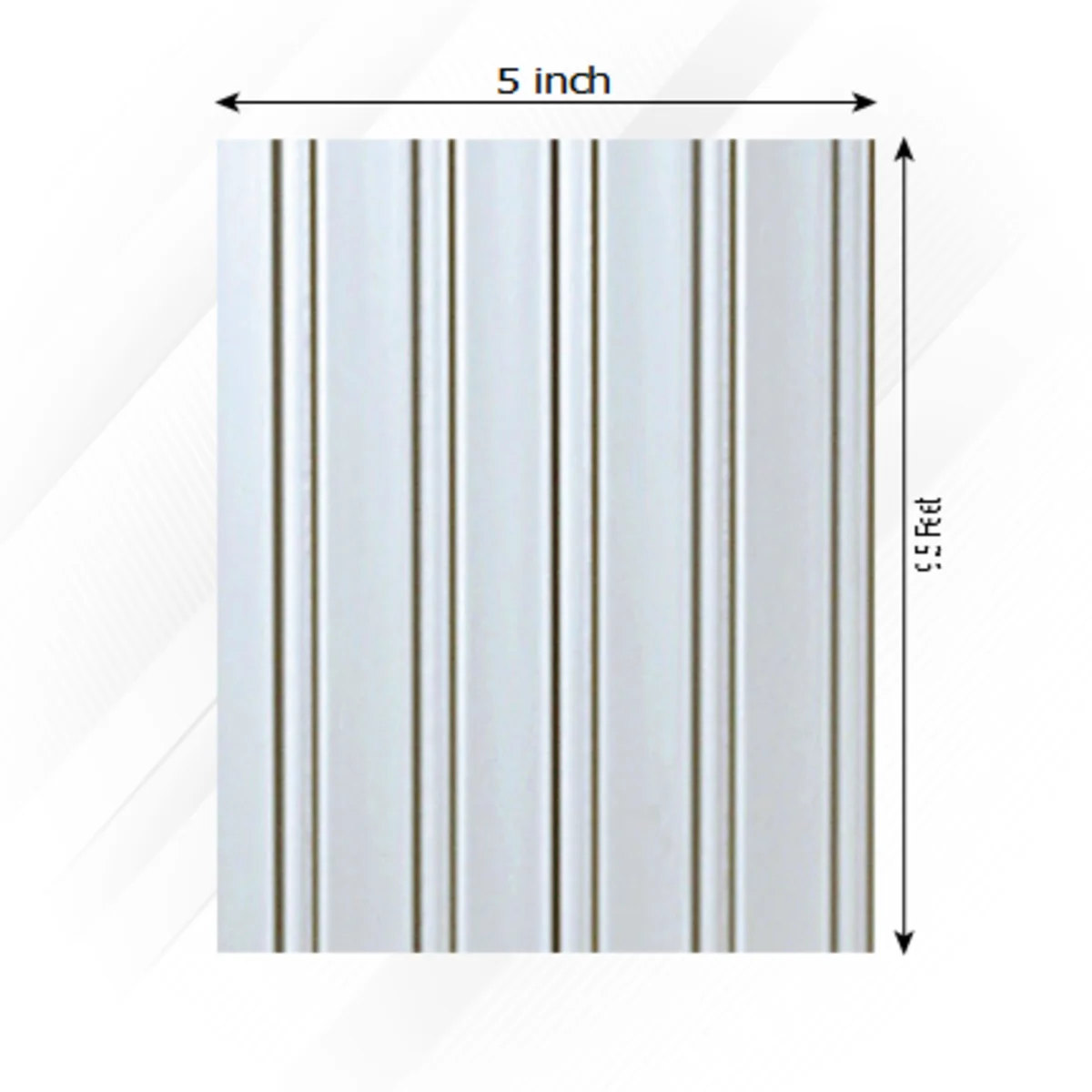 Uniclad Marco Polo Vol 1 Louvers Panels/Planks 9.5 feet * 5 inch - MP 14