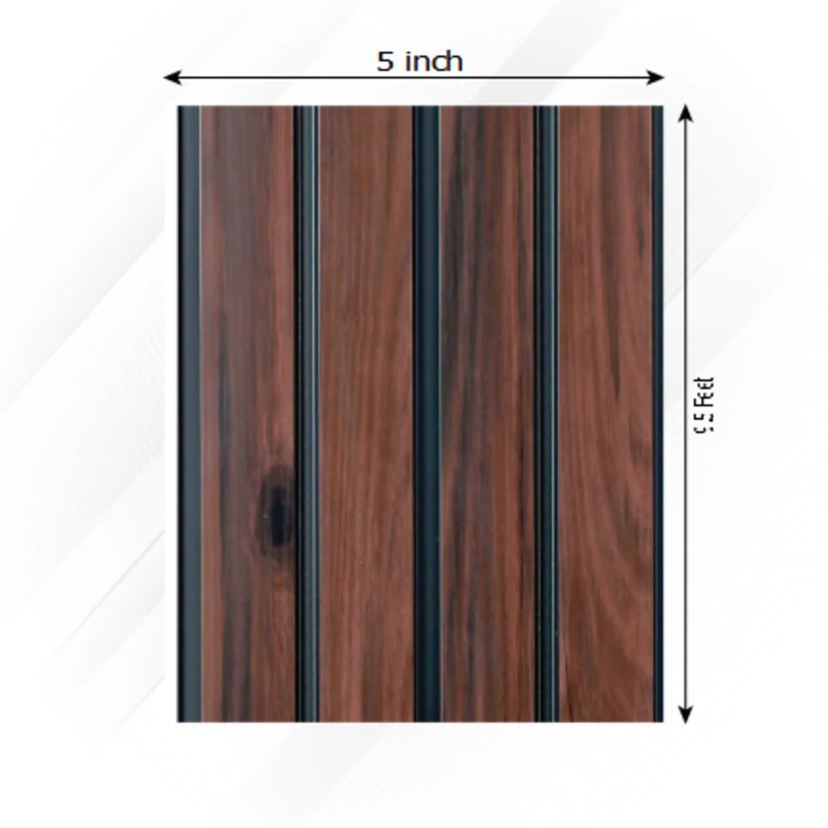 Uniclad Marco Polo Vol 1 Louvers Panels/Planks 9.5 feet * 5 inch - MP 41