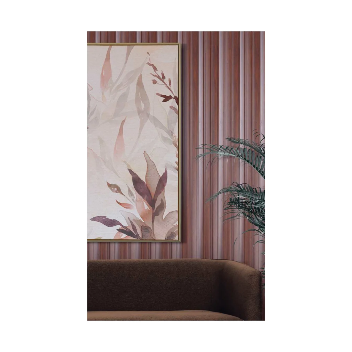 Ciscon PVC Wall Panel Louvers Panel/Planks 9 Feet * 5 Inch - CC 9005