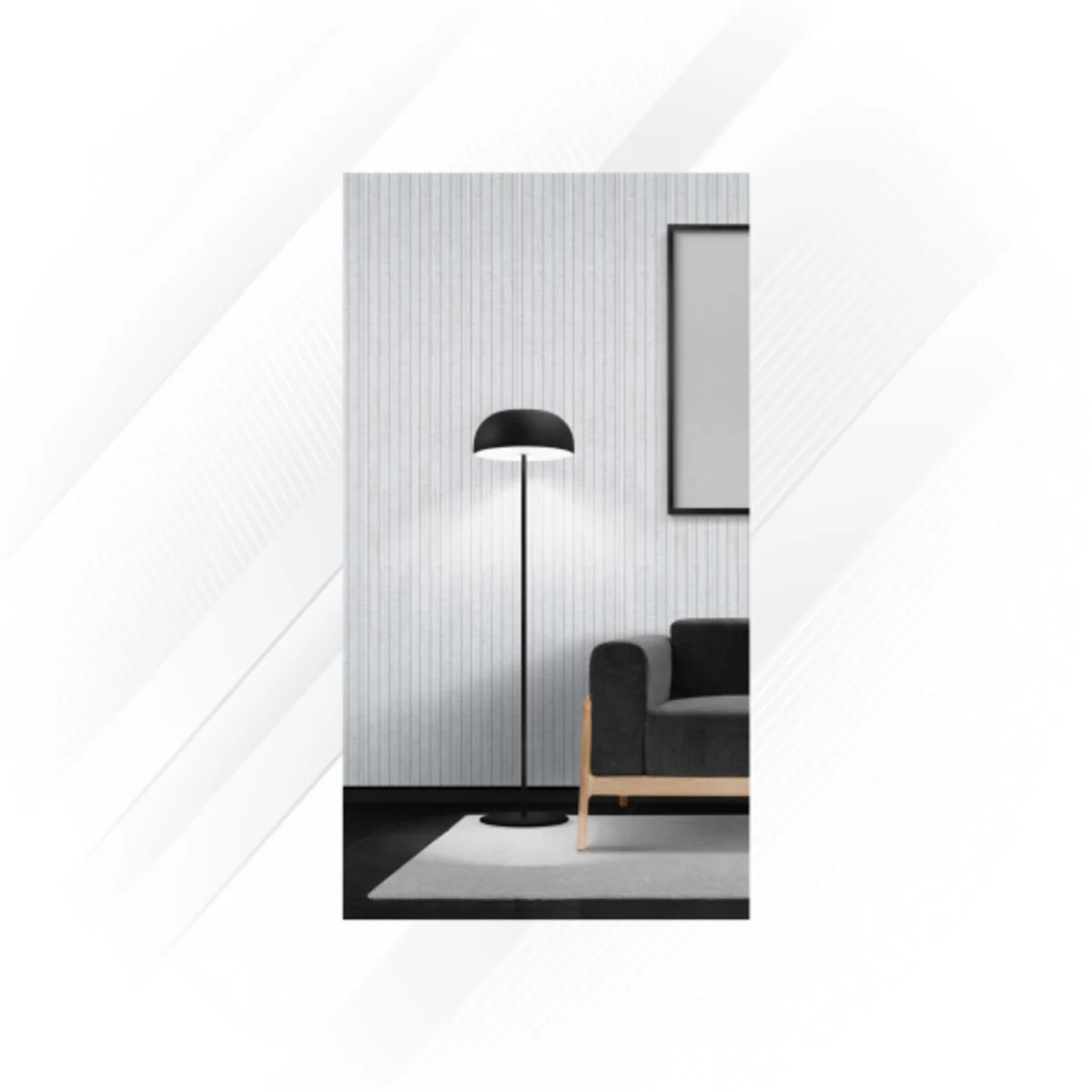 Ciscon PVC Wall Panel Louvers Panel/Planks 9 Feet * 4.5 Inch - CC 9101