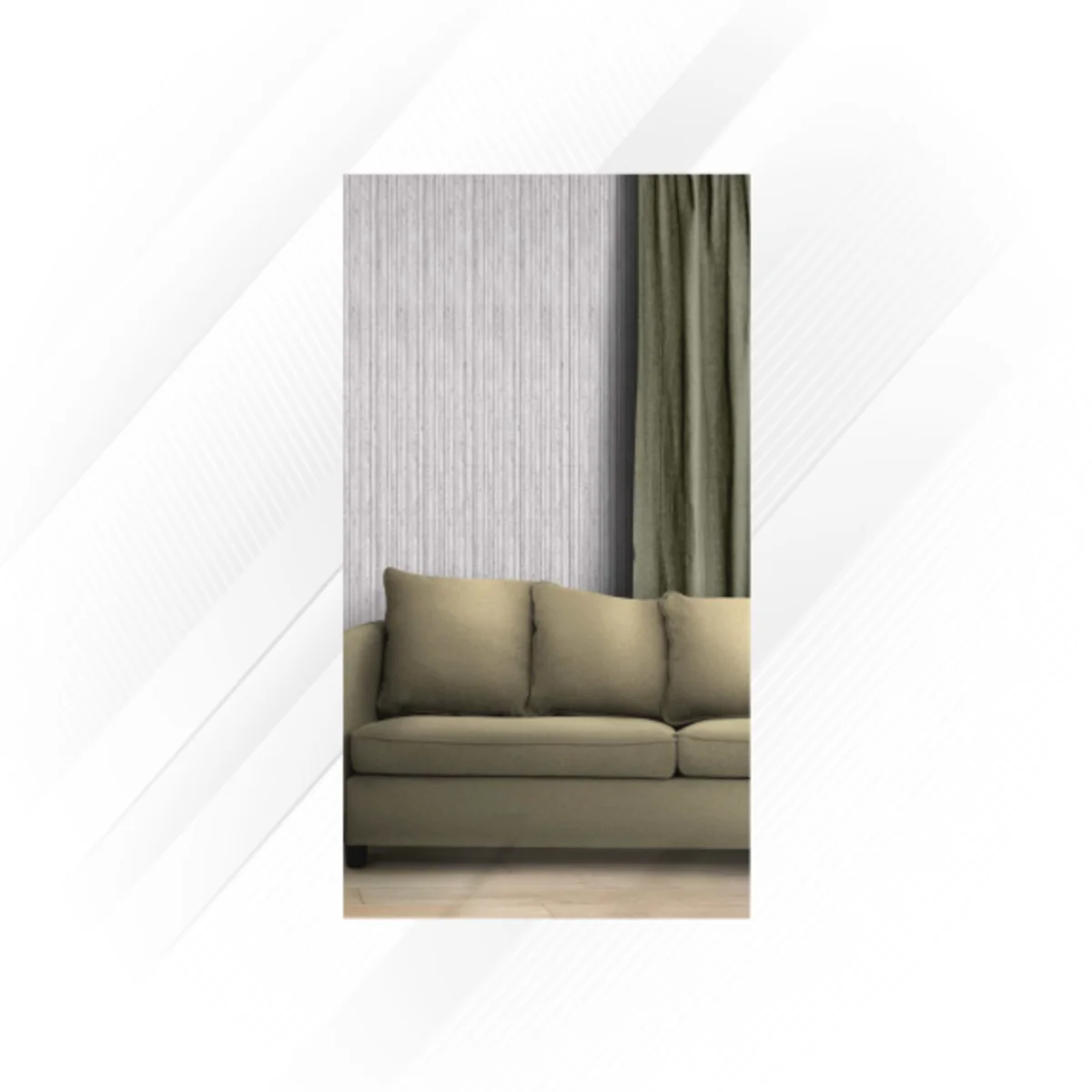 Ciscon PVC Wall Panel Louvers Panel/Planks 9 Feet * 4.5 Inch - CC 9103