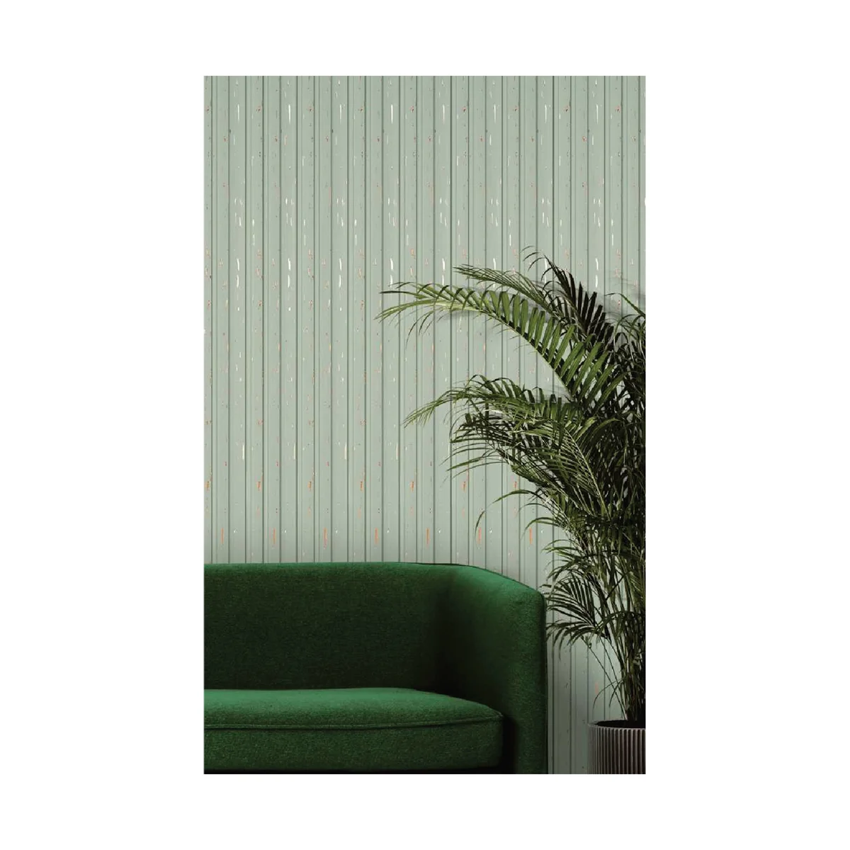 Ciscon PVC Wall Panel Louvers Panel/Planks 8 Feet * 4.5 Inch - CC 351 PR