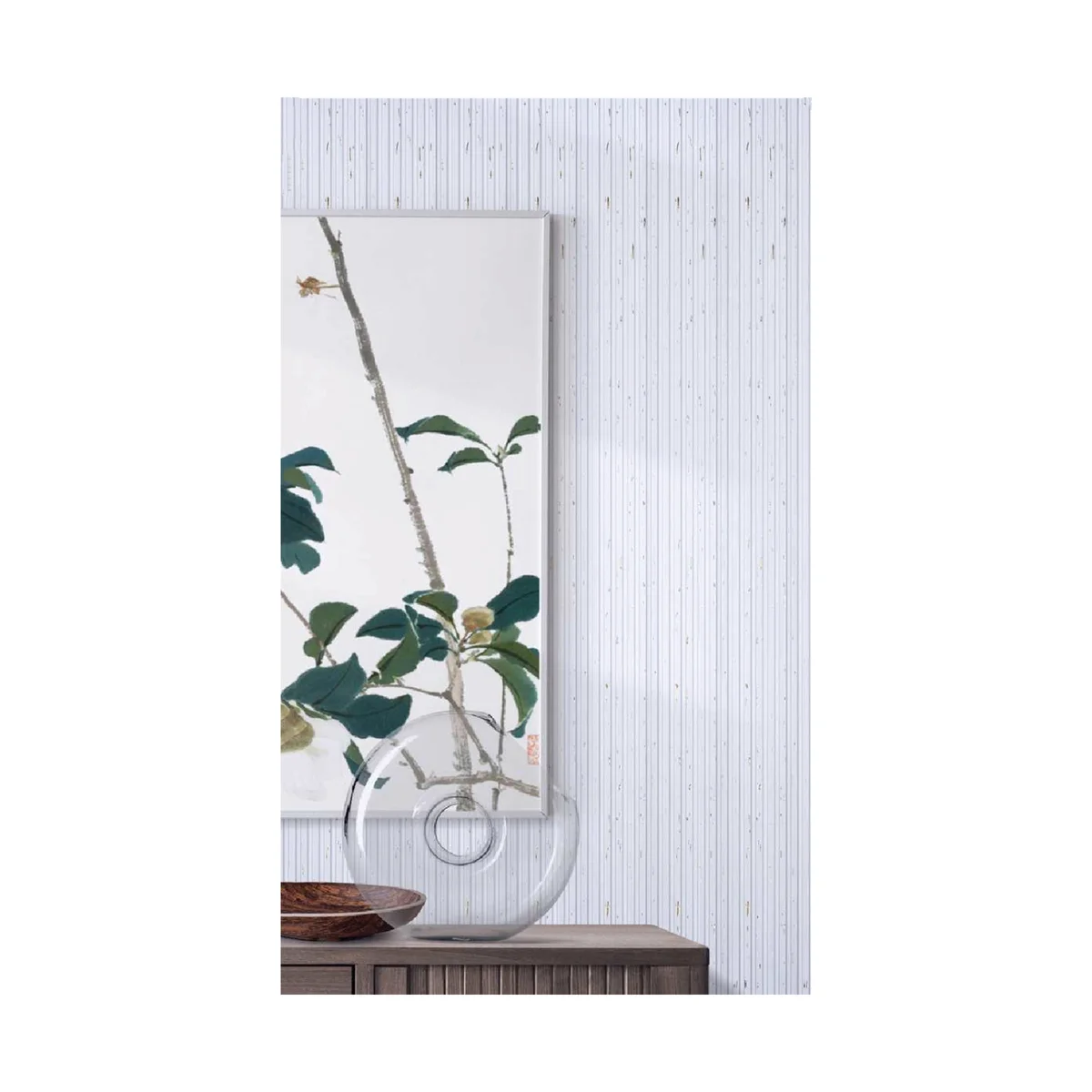 Ciscon PVC Wall Panel Louvers Panel/Planks 8 Feet * 4 Inch - CC 5101