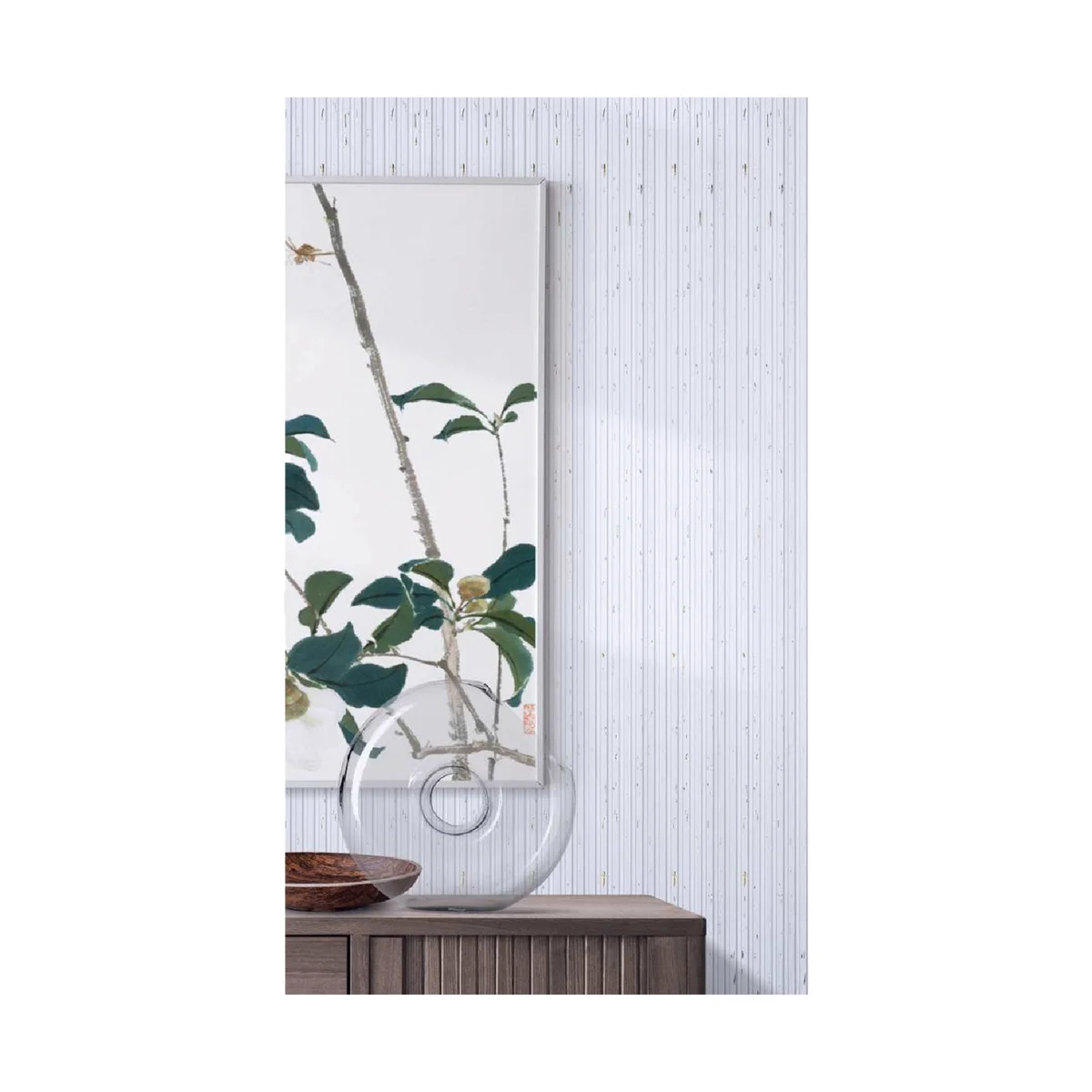 Ciscon PVC Wall Panel Louvers Panel/Planks 8 Feet * 4 Inch - CC 5201