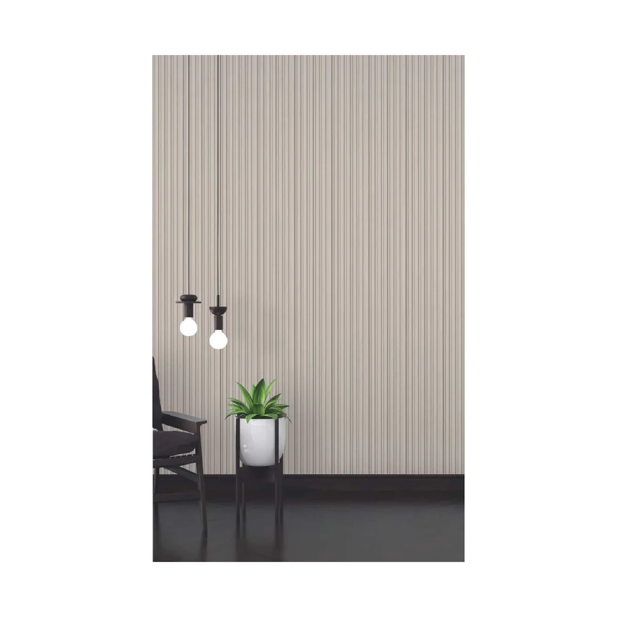 Ciscon PVC Wall Panel Louvers Panel/Planks 8 Feet * 4 Inch - CC 5253