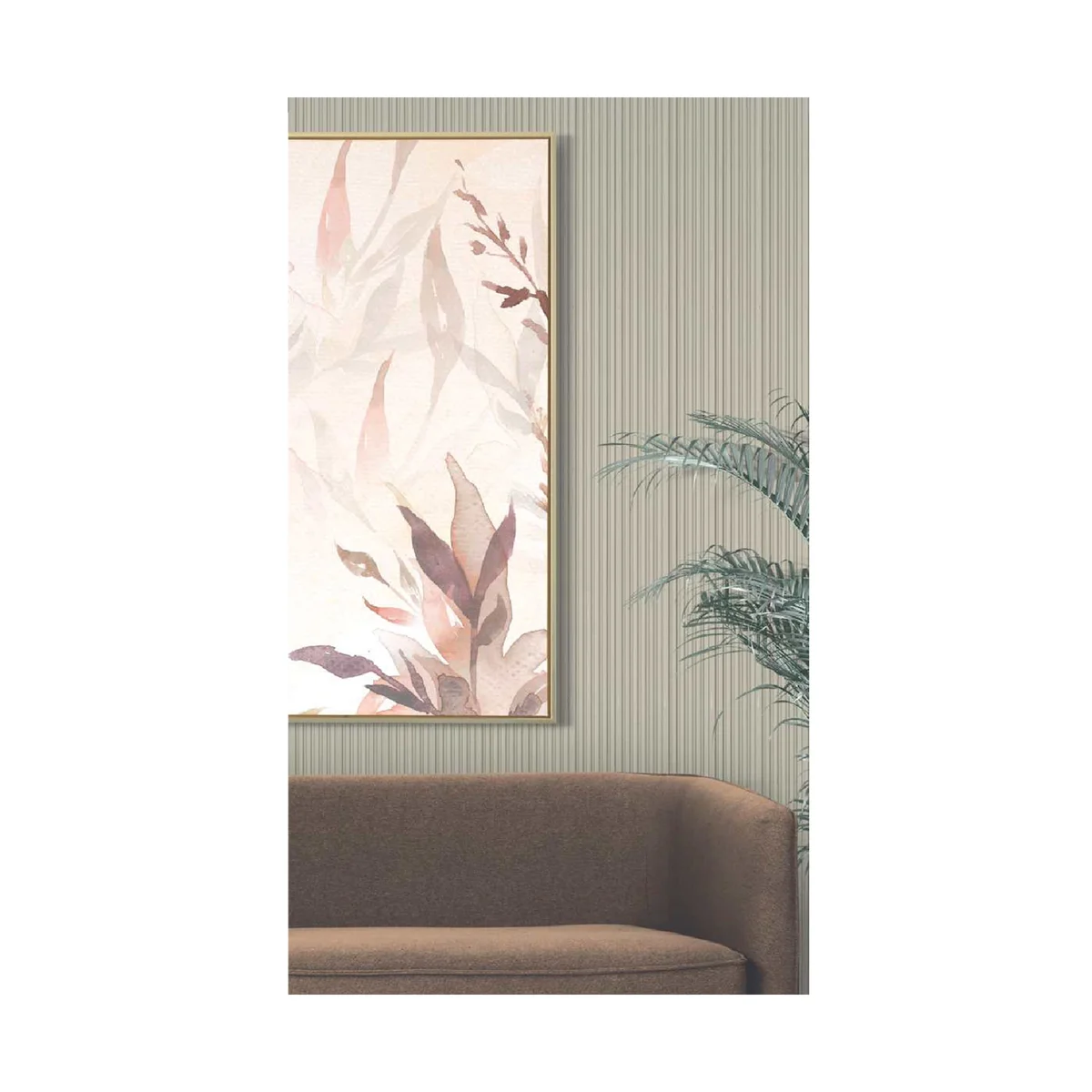 Ciscon PVC Wall Panel Louvers Panel/Planks 8 Feet * 4 Inch - CC 5256