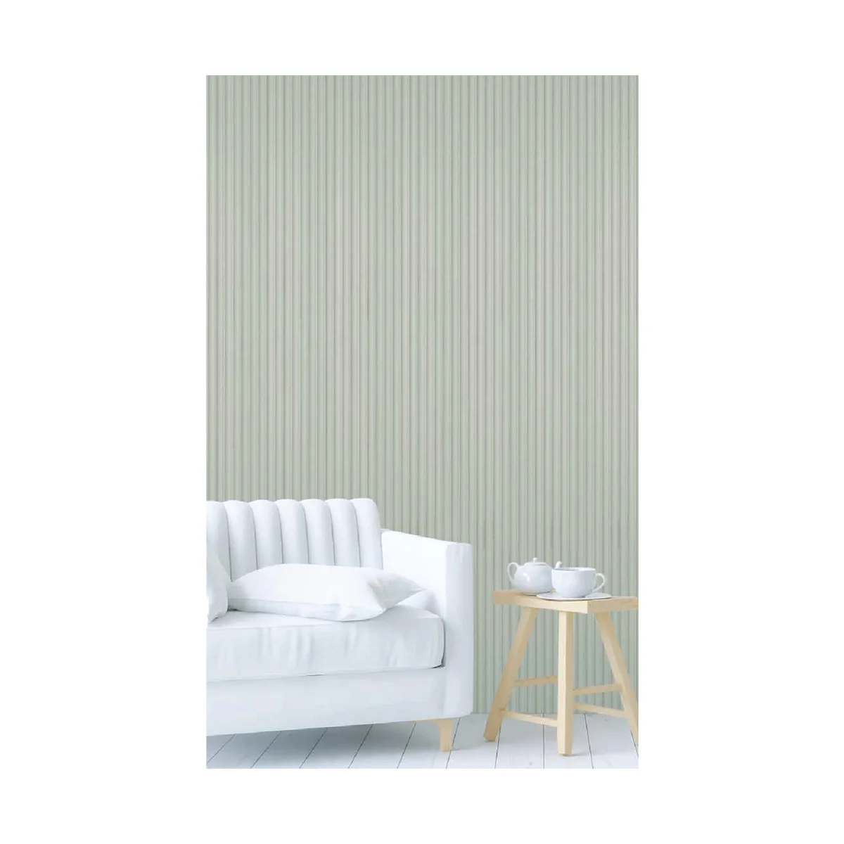 Ciscon PVC Wall Panel Louvers Panel/Planks 8 Feet * 5 Inch - CC 6451