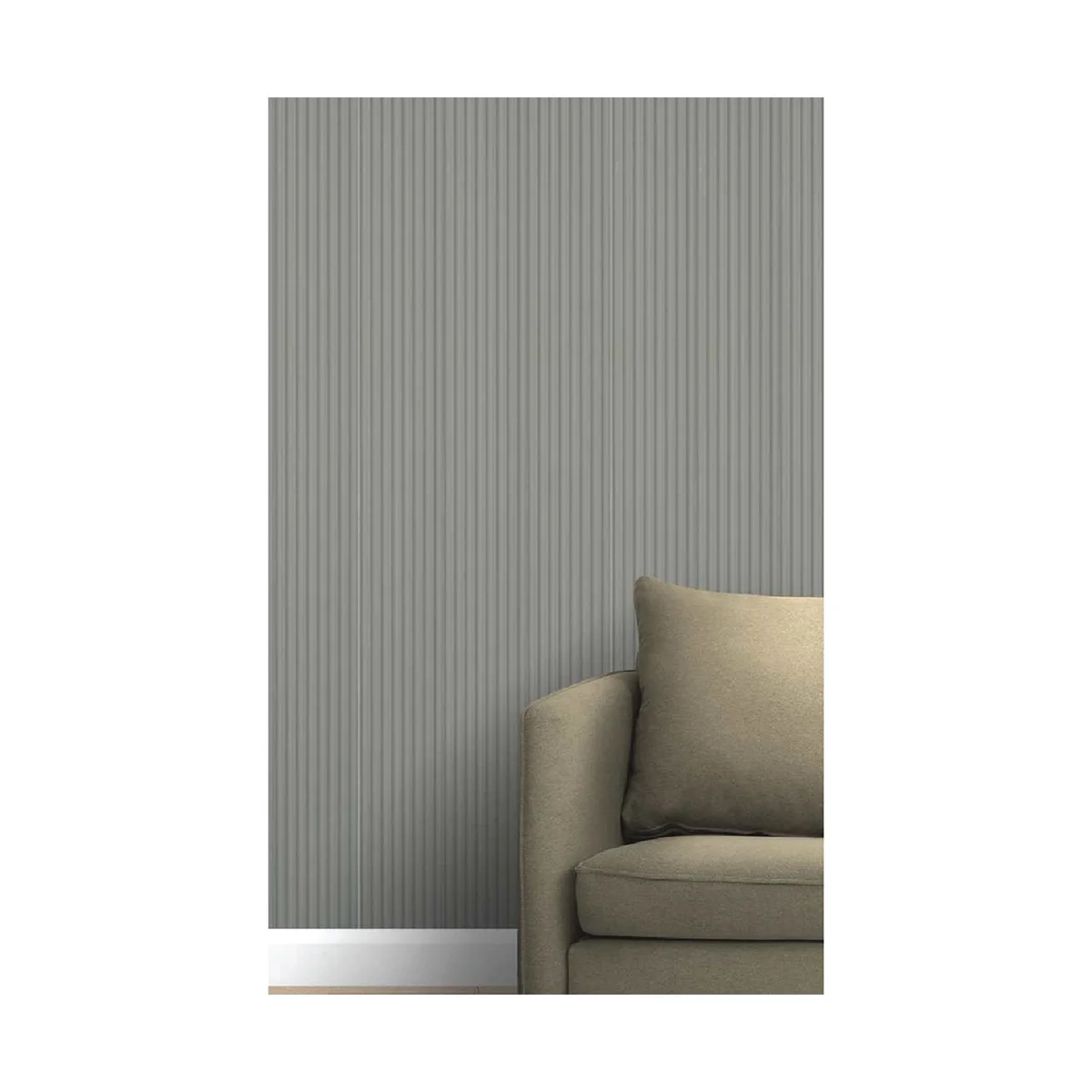 Ciscon PVC Wall Panel Louvers Panel/Planks 8 Feet * 5 Inch - CC 6452