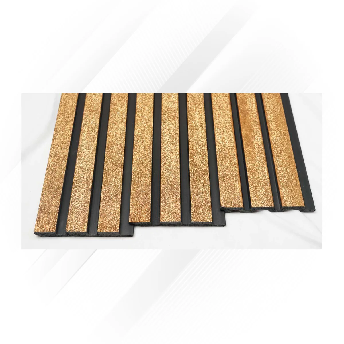 Ciscon PVC Wall Panel Louvers Panel/Planks 8 Feet * 4.5 Inch - CC 102 PR
