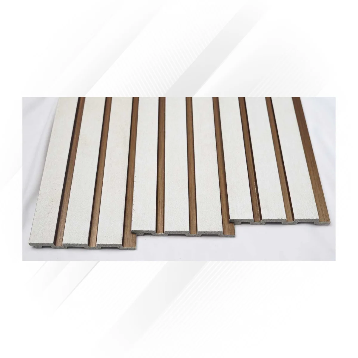 Ciscon PVC Wall Panel Louvers Panel/Planks 8 Feet * 4.5 Inch - CC 103 PR