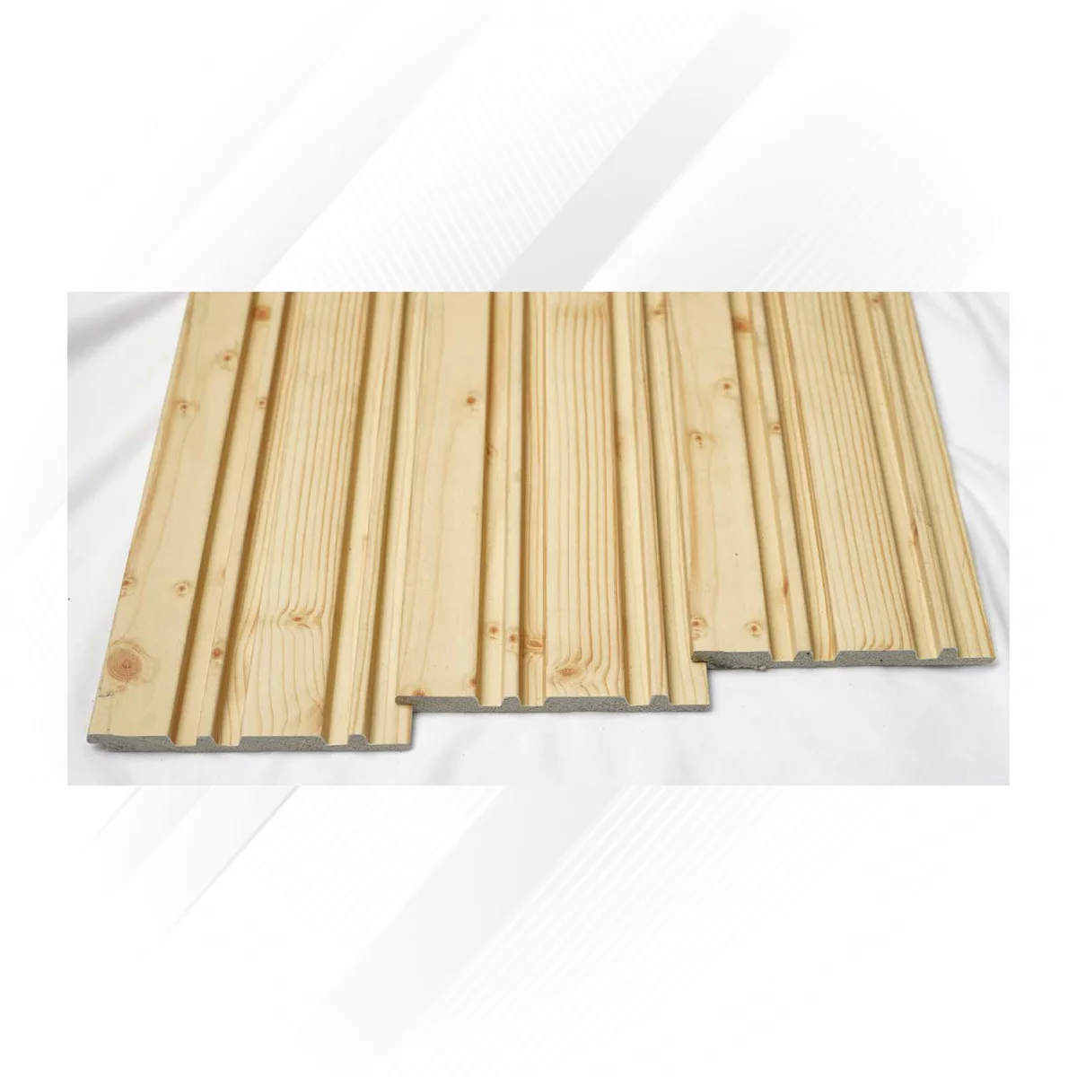Ciscon PVC Wall Panel Louvers Panel/Planks 8 Feet * 5 Inch - CC 109 PR