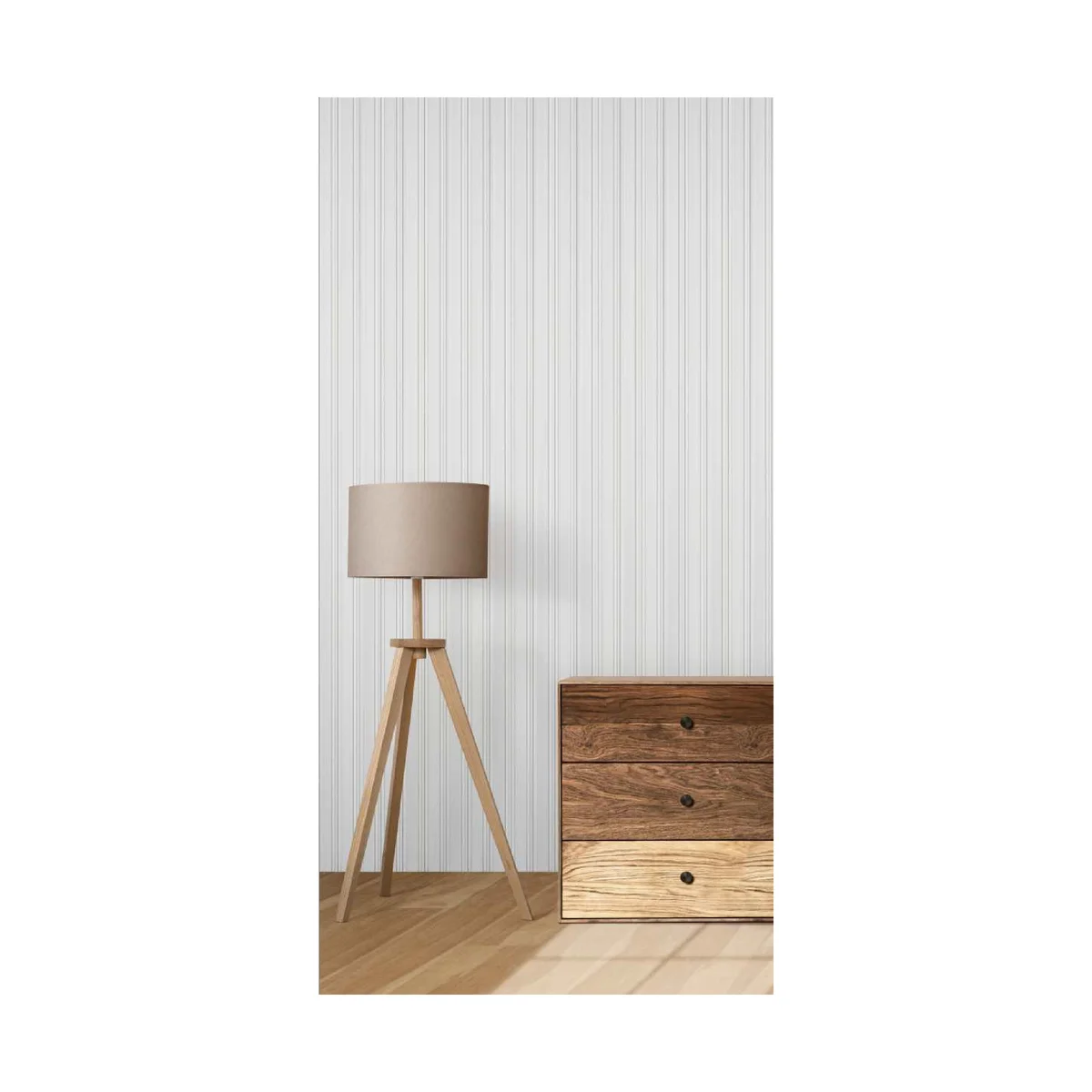 Ciscon PVC Wall Panel Louvers Panel/Planks 8 Feet * 4.5 Inch - CC 6002