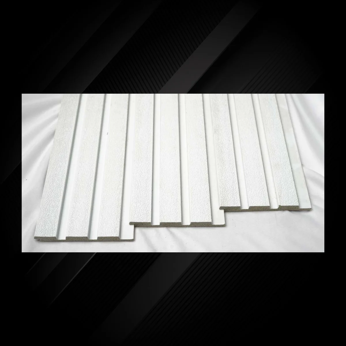 Ciscon PVC Wall Panel Louvers Panel/Planks 8 Feet * 4.5 Inch - CC 111 PR