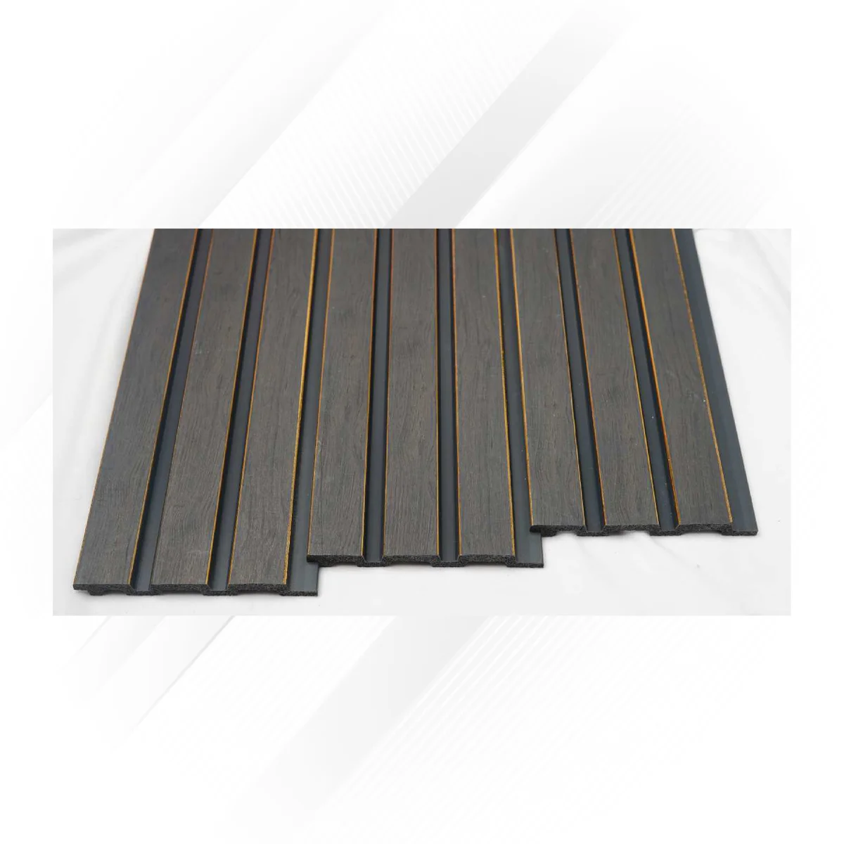Ciscon PVC Wall Panel Louvers Panel/Planks 8 Feet * 4.5 Inch - CC 203 PR