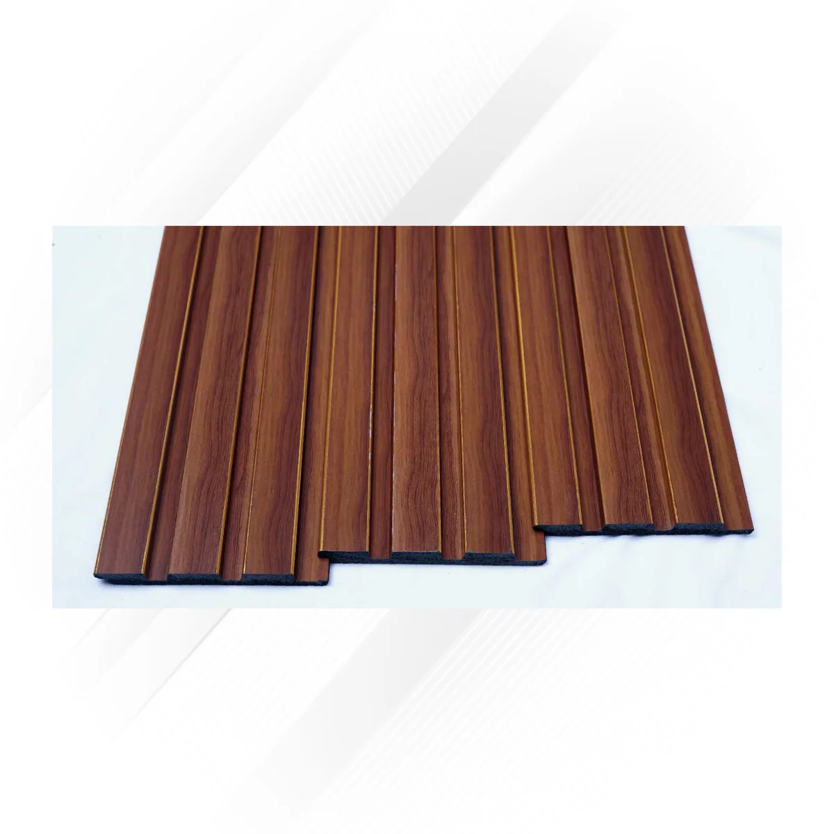 Ciscon PVC Wall Panel Louvers Panel/Planks 8 Feet * 5 Inch - CC 206 PR