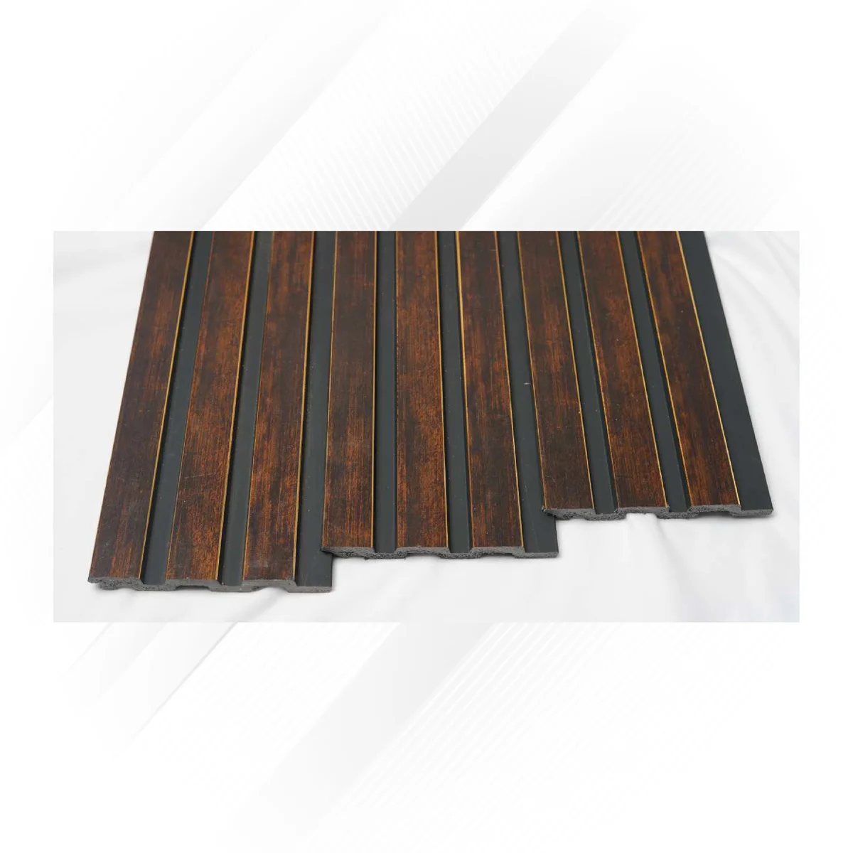 Ciscon PVC Wall Panel Louvers Panel/Planks 8 Feet * 4.5 Inch - CC 207 PR