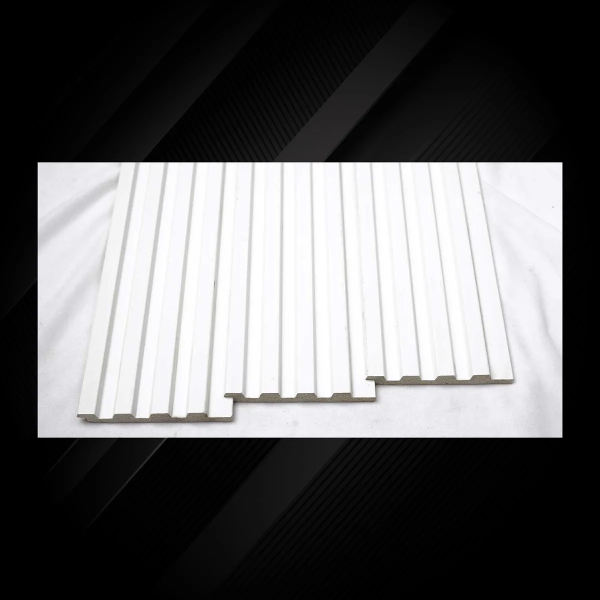 Ciscon PVC Wall Panel Louvers Panel/Planks 8 Feet * 4 Inch - CC 5001