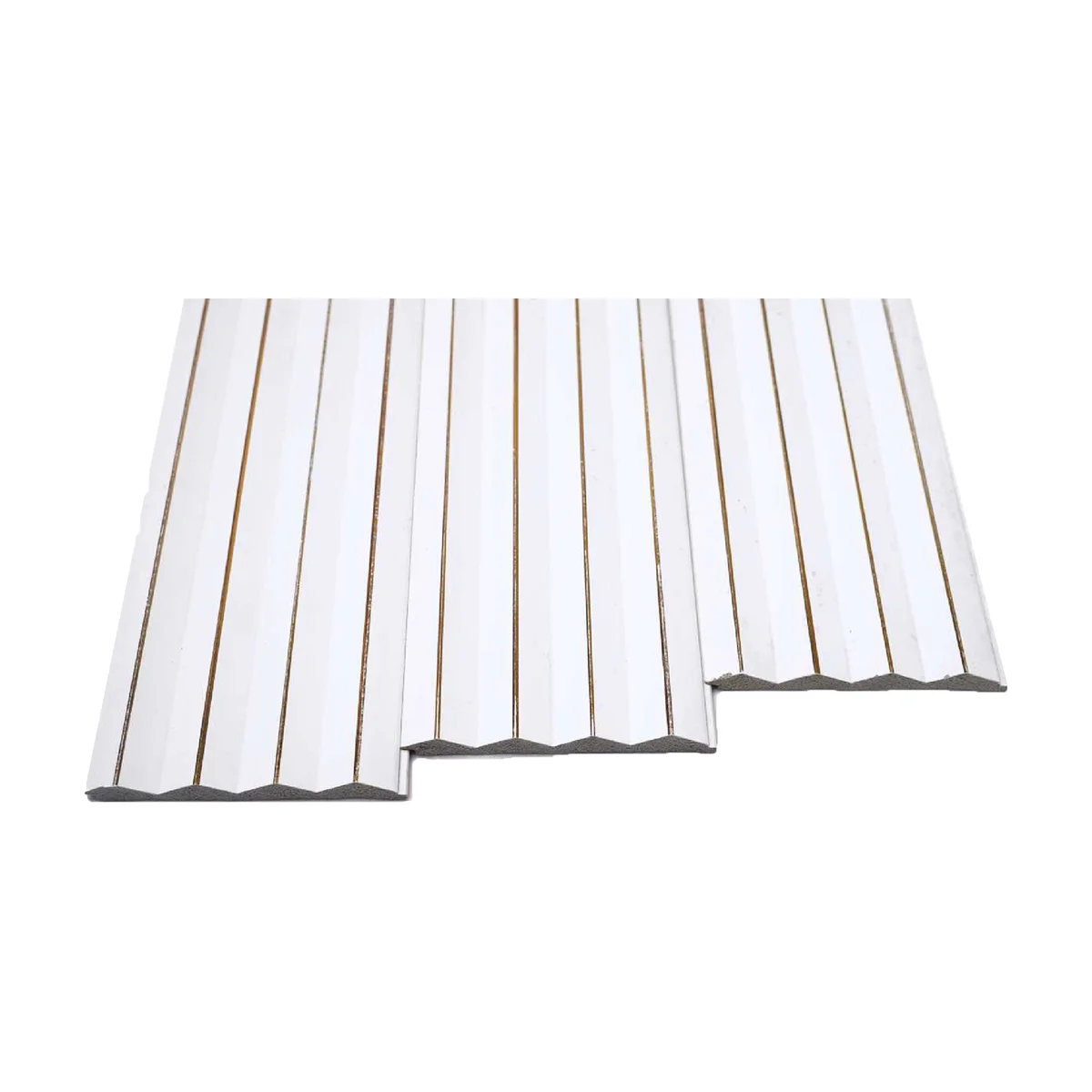 Ciscon PVC Wall Panel Louvers Panel/Planks 8 Feet * 5 Inch - CC 6301