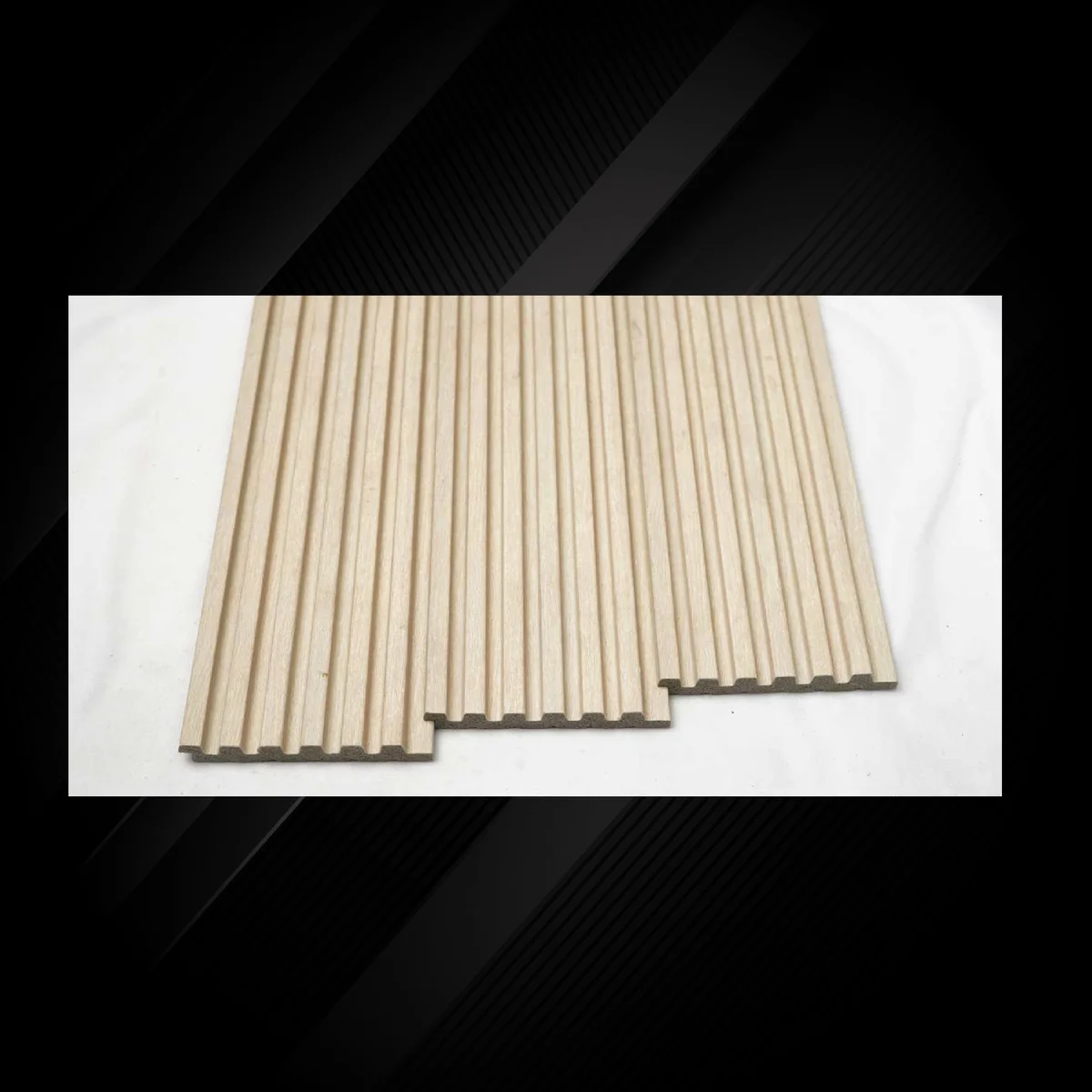 Ciscon PVC Wall Panel Louvers Panel/Planks 8 Feet * 4 Inch - CC 5130