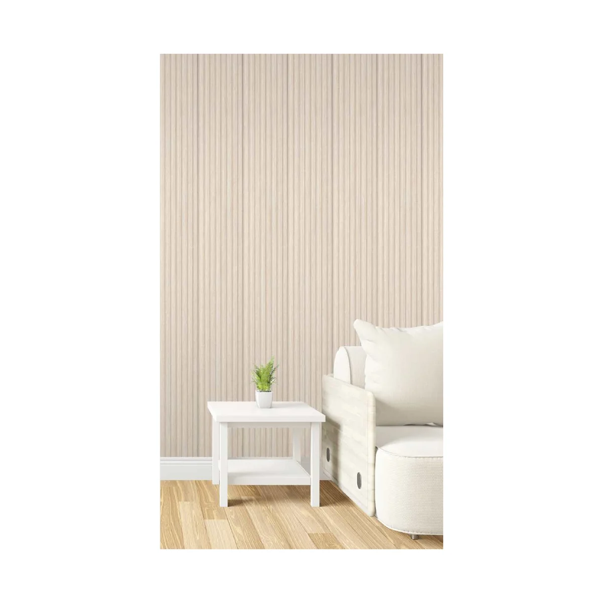 Ciscon PVC Wall Panel Louvers Panel/Planks 8 Feet * 5 Inch - CC 6427