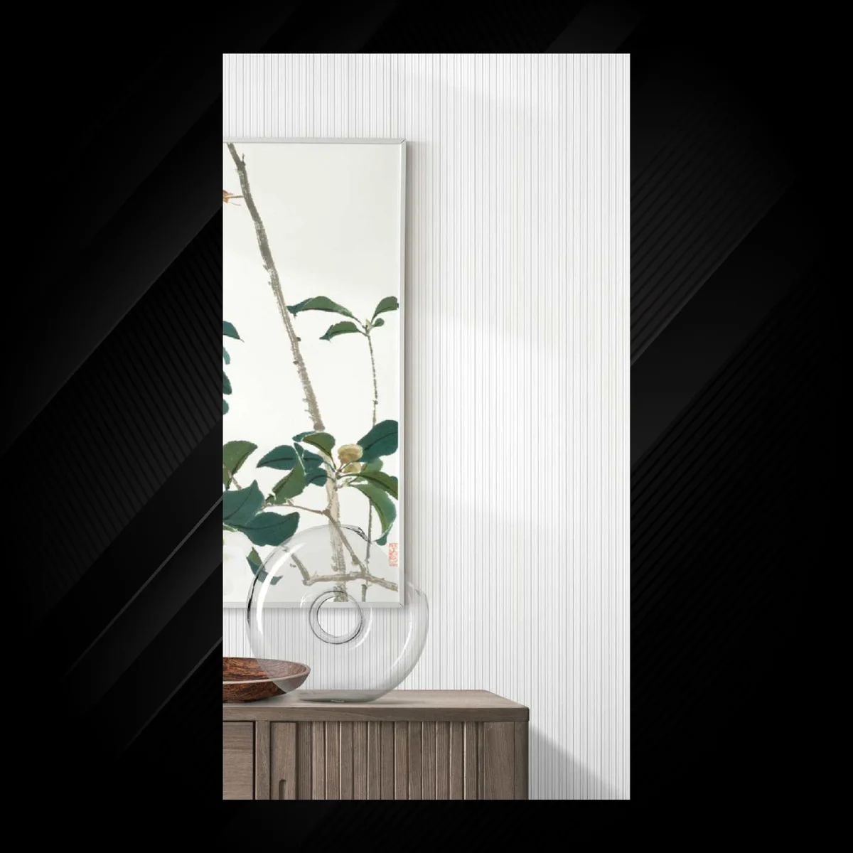 Ciscon PVC Wall Panel Louvers Panel/Planks 8 Feet * 4 Inch - CC 5201