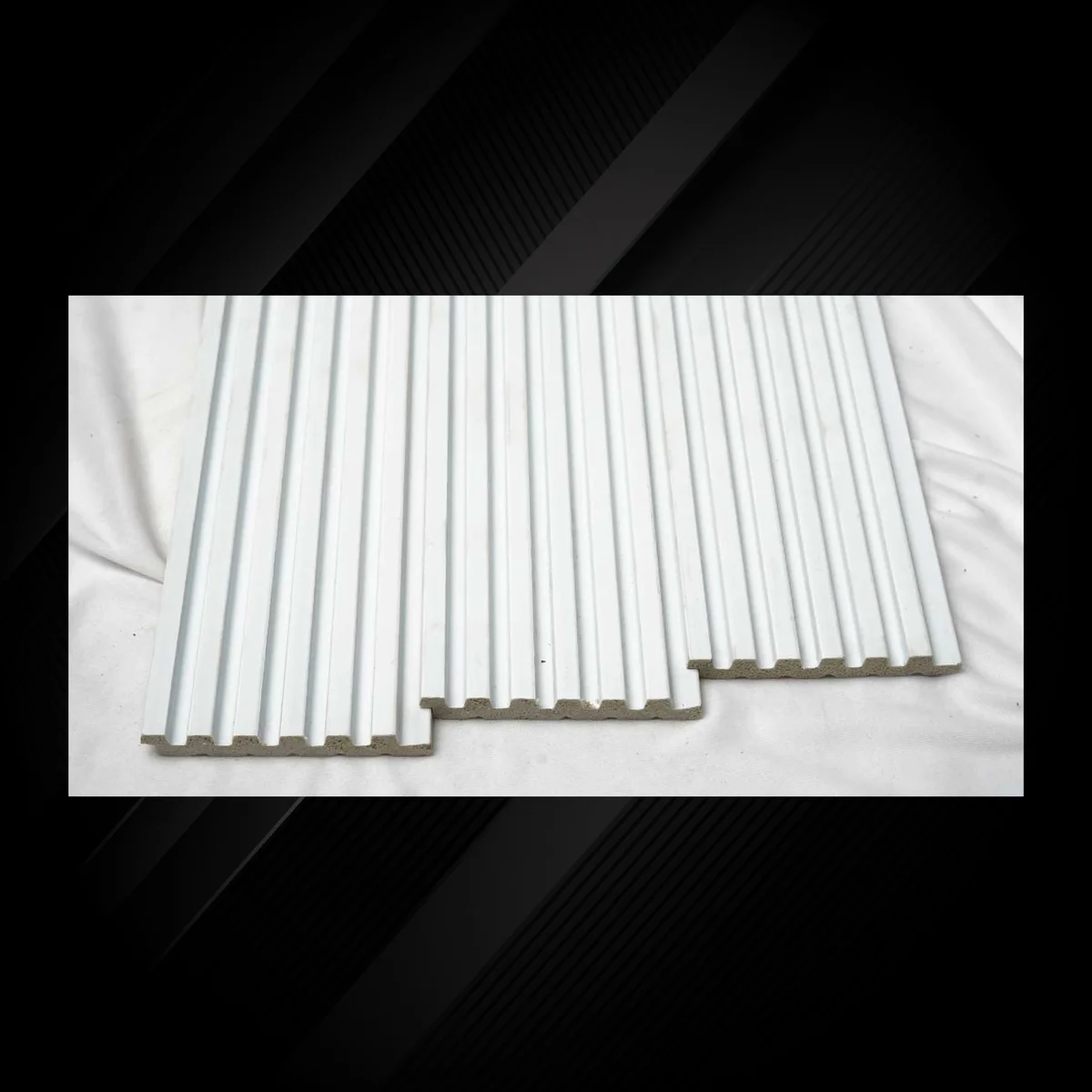 Ciscon PVC Wall Panel Louvers Panel/Planks 8 Feet * 4 Inch - CC 5201