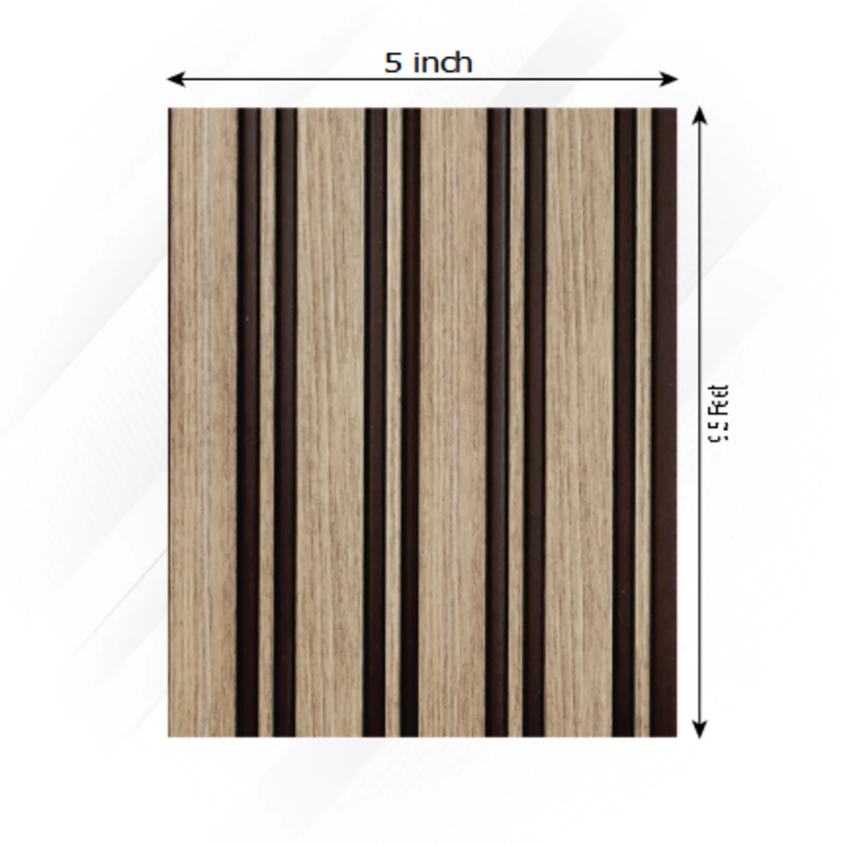 Uniclad Marco Polo Vol 2 Louvers Panels/Planks 9.5 feet * 5 inch - MP 23