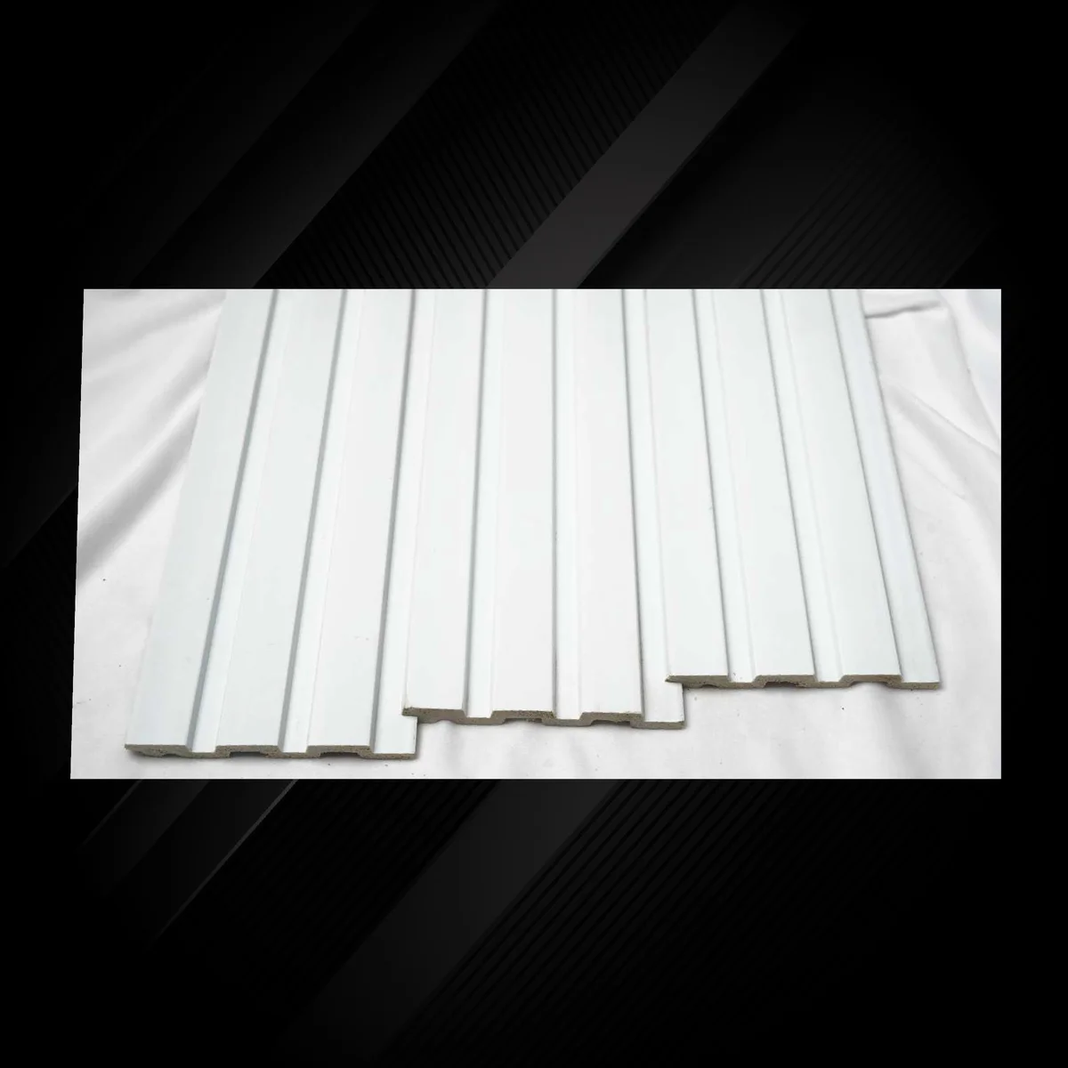 Ciscon PVC Wall Panel Louvers Panel/Planks 8 Feet * 4 Inch - CC 6001