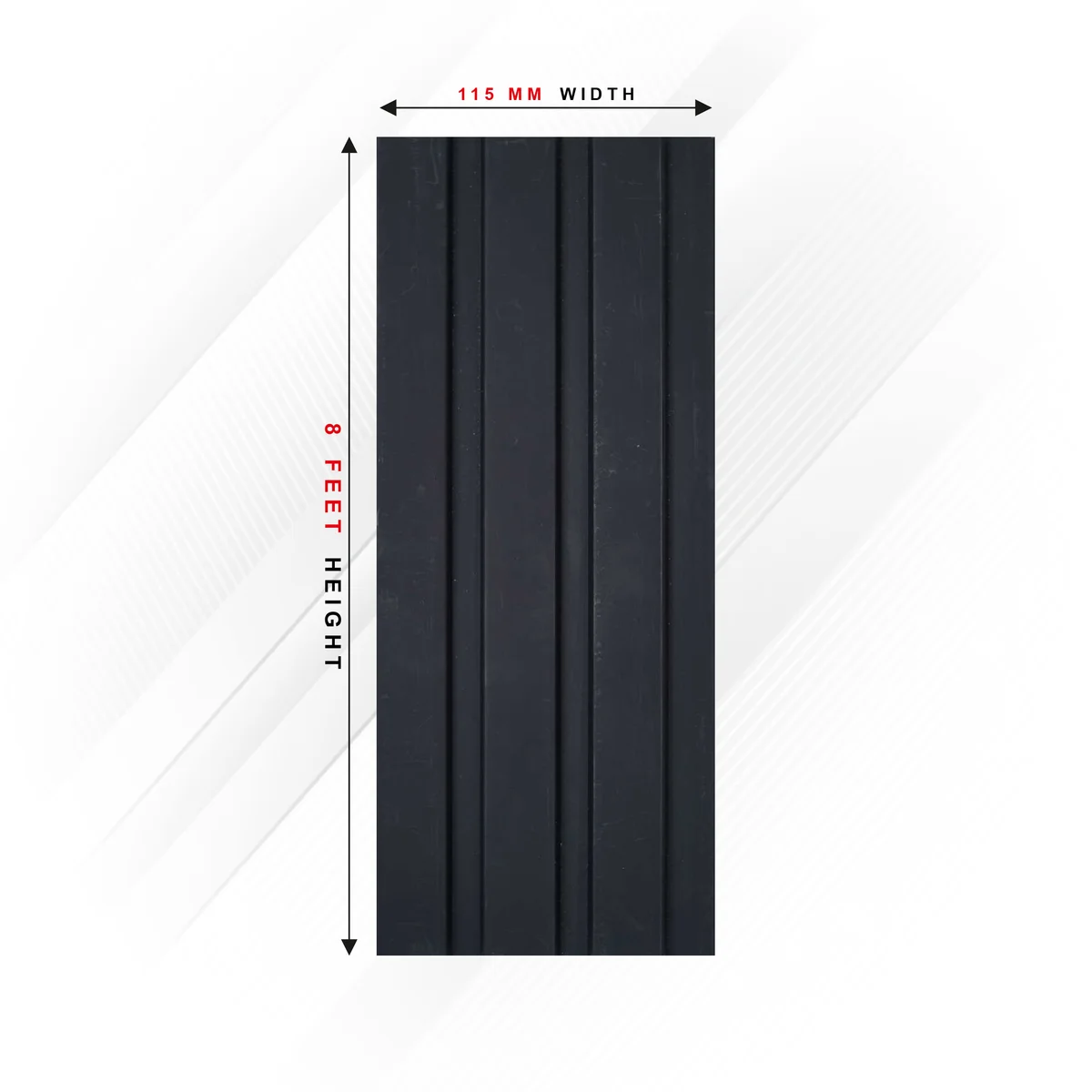 Ciscon PVC Wall Panel Louvers Panel/Planks 8 Feet * 4.5 Inch - CC 7033