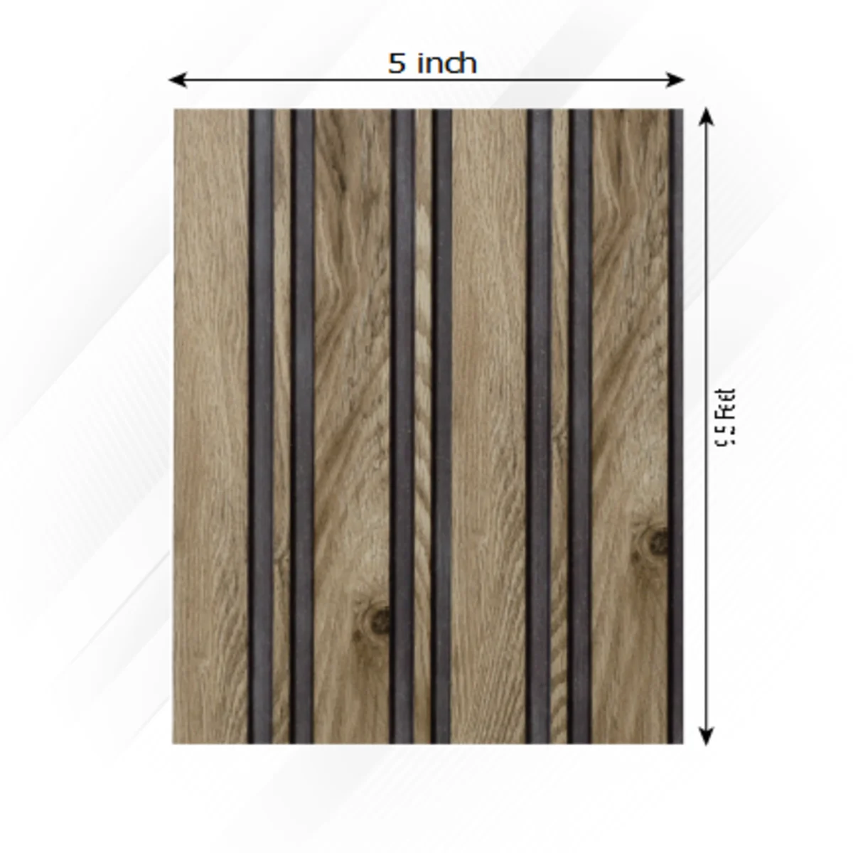 Uniclad Marco Polo Vol 2 Louvers Panels/Planks 9.5 feet * 5 inch - MP 24
